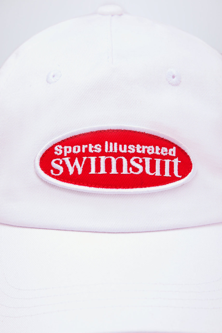 Logo Baseball Cap in White