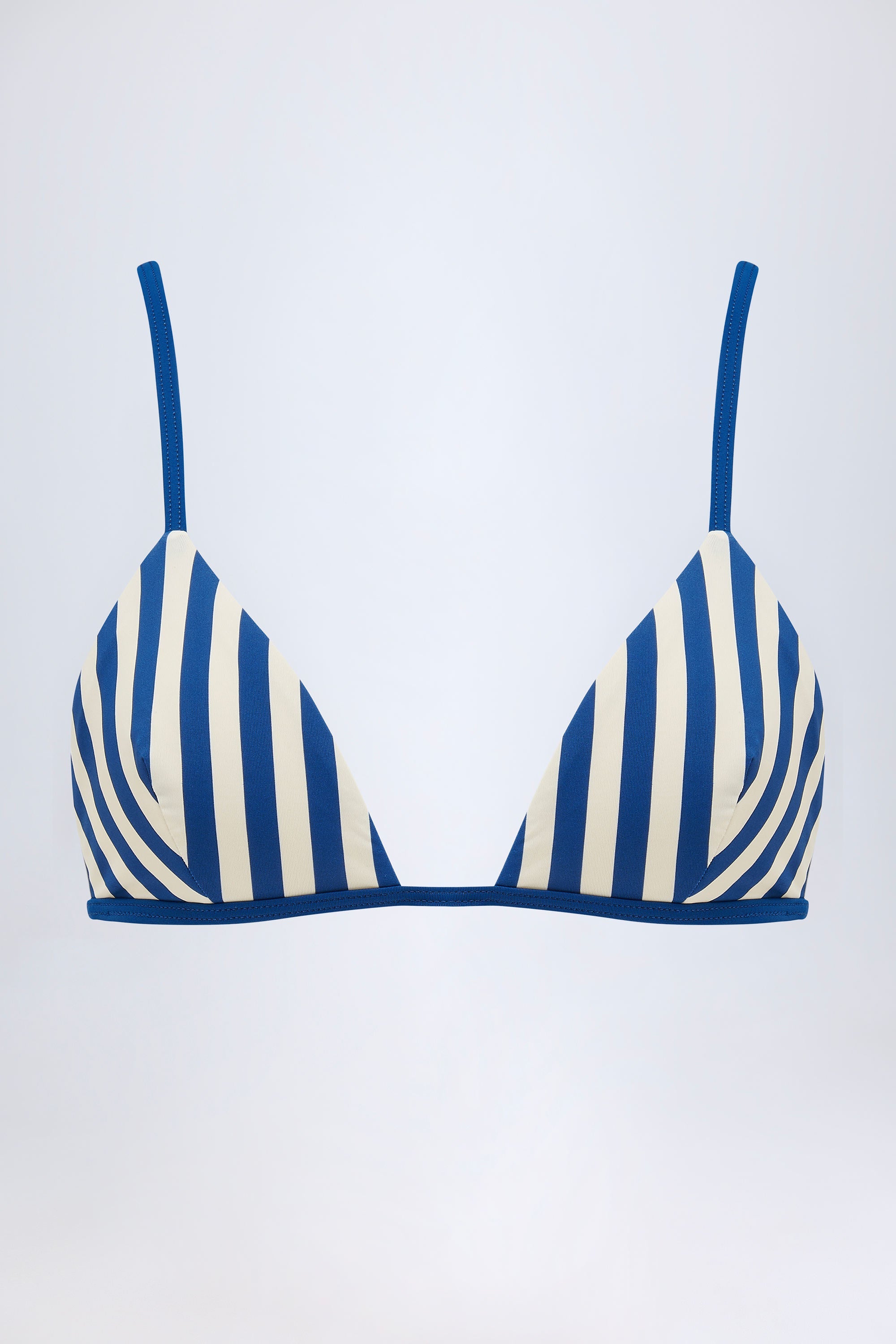 Triangle Bikini Top in Marine Blue
