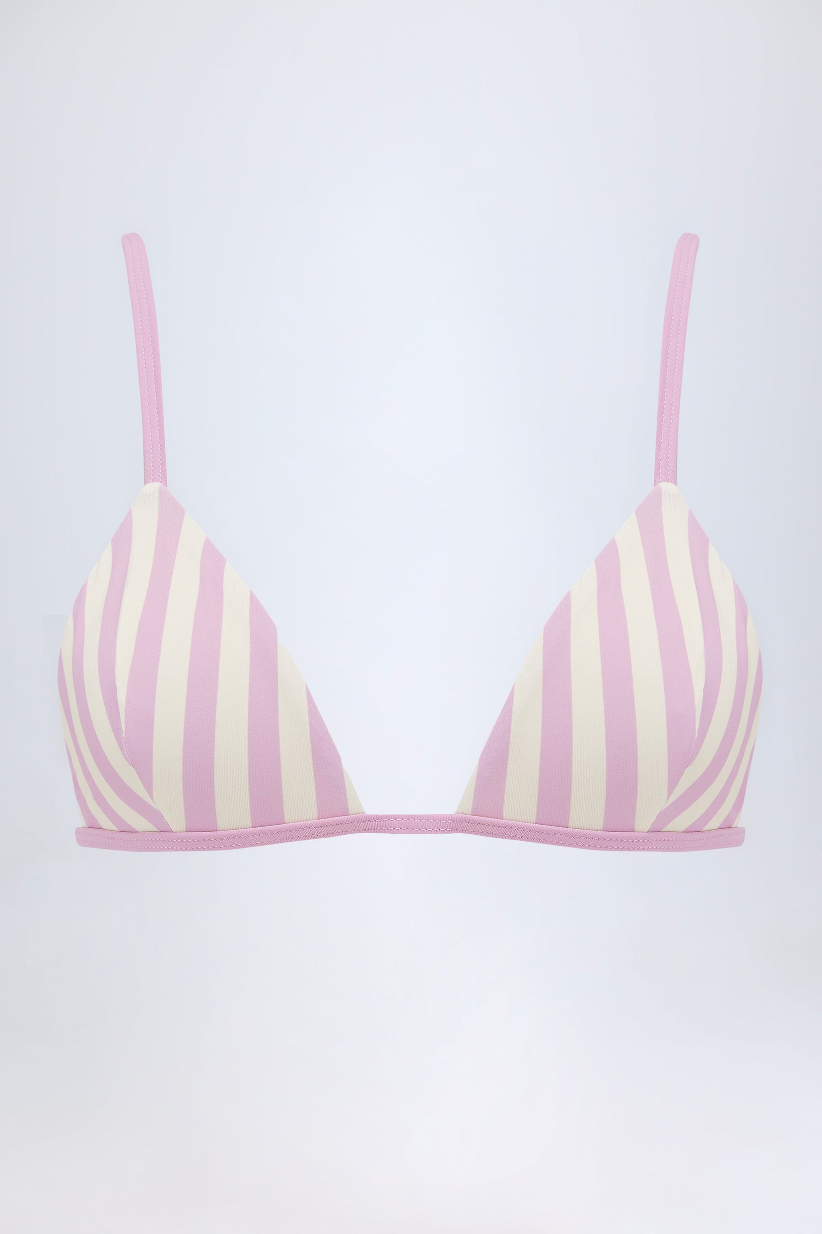 Triangle Bikini Top in Mauve - 2