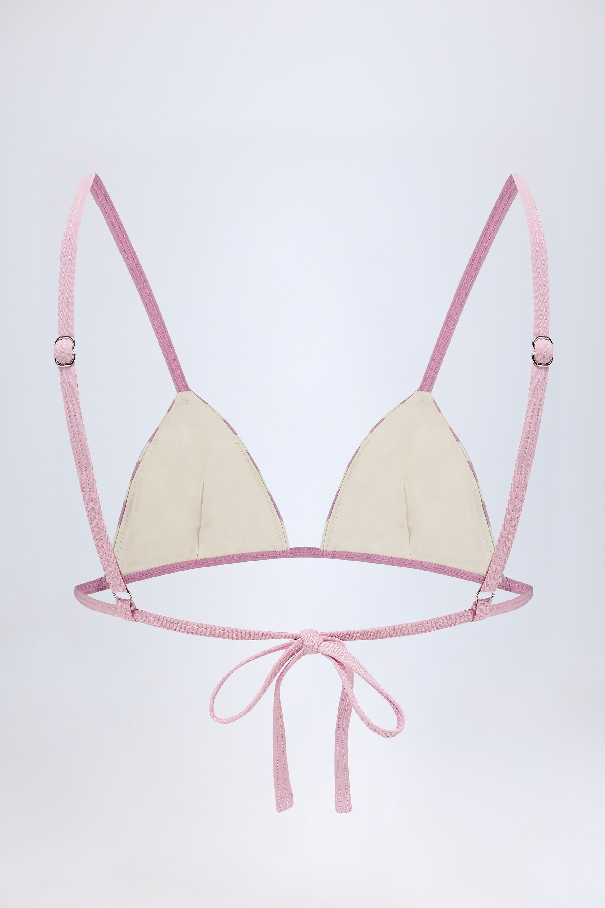 Triangle Bikini Top in Mauve