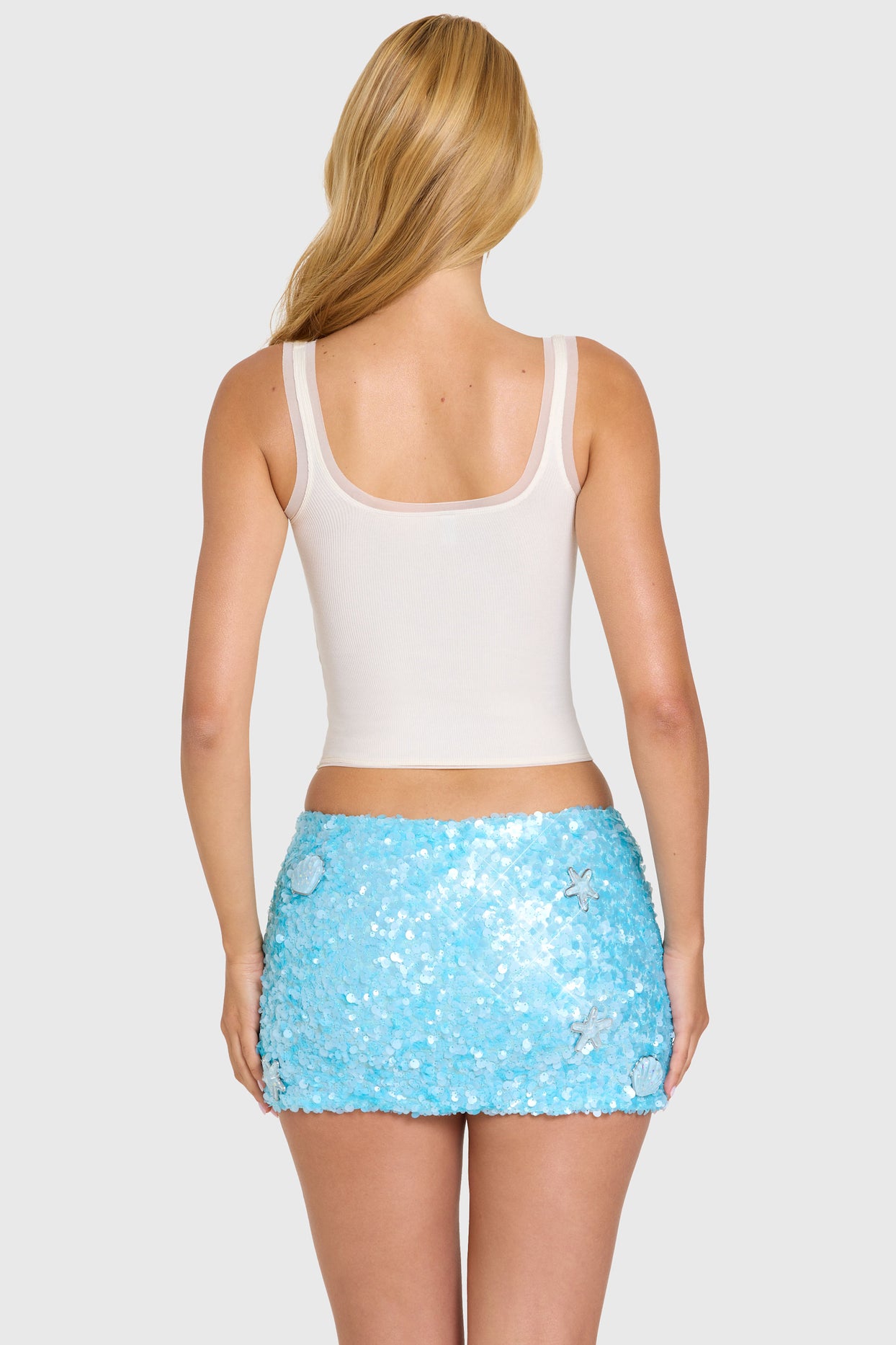 Modal Tank Top in Ivory - 3