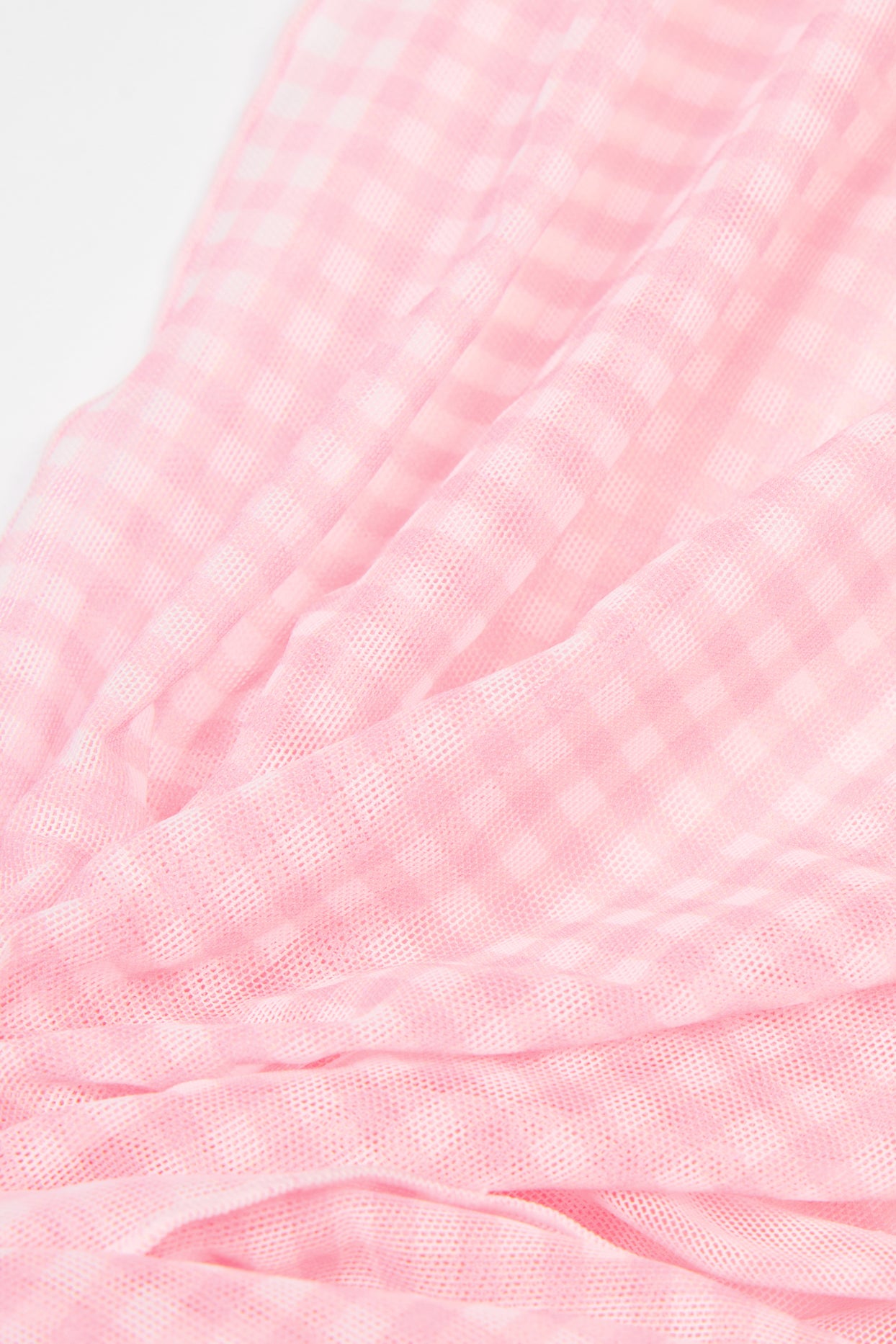 Sarong in Pink Gingham Print - 5