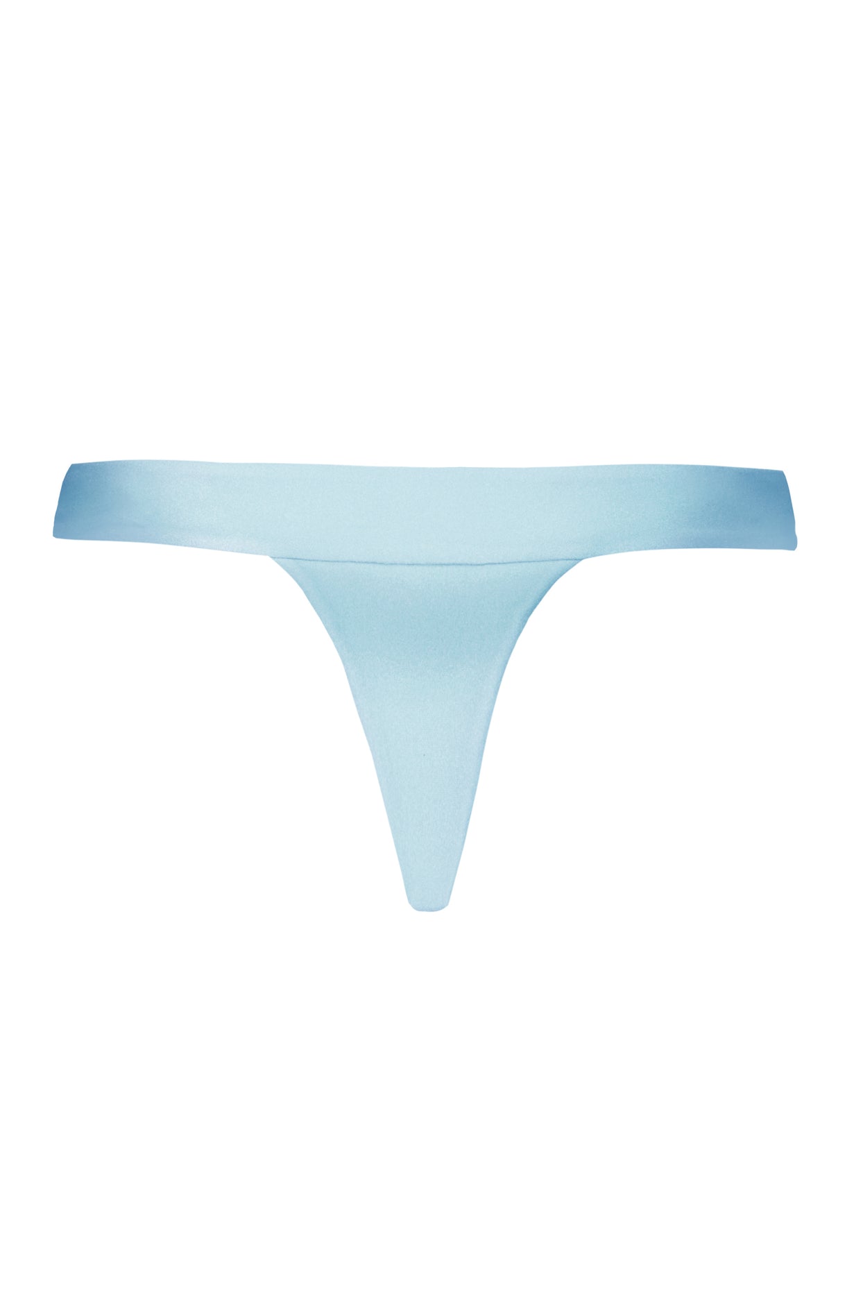 Thong Bikini Bottoms in Sky - 4
