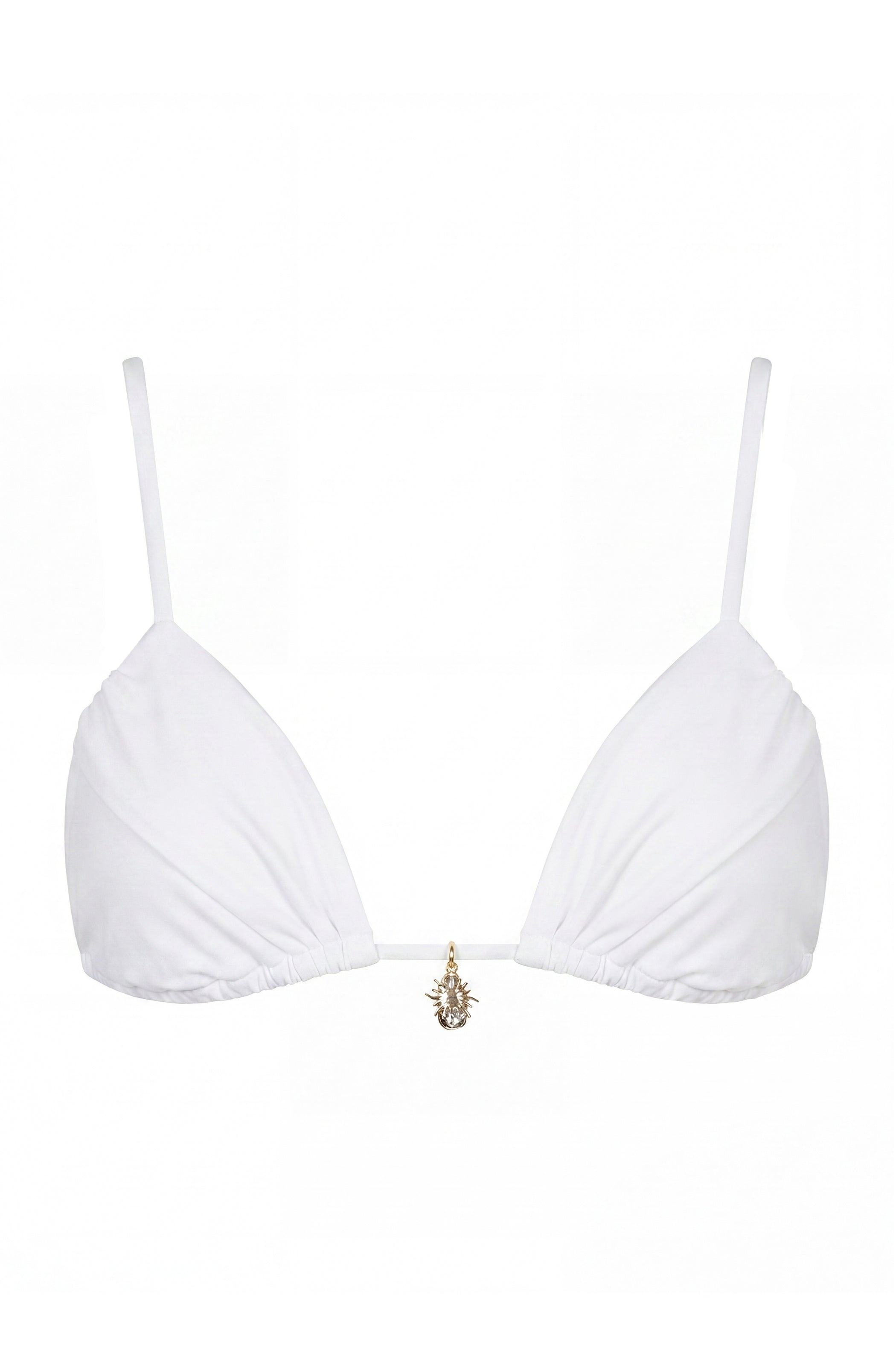 Triangle Bikini Top in Coconut