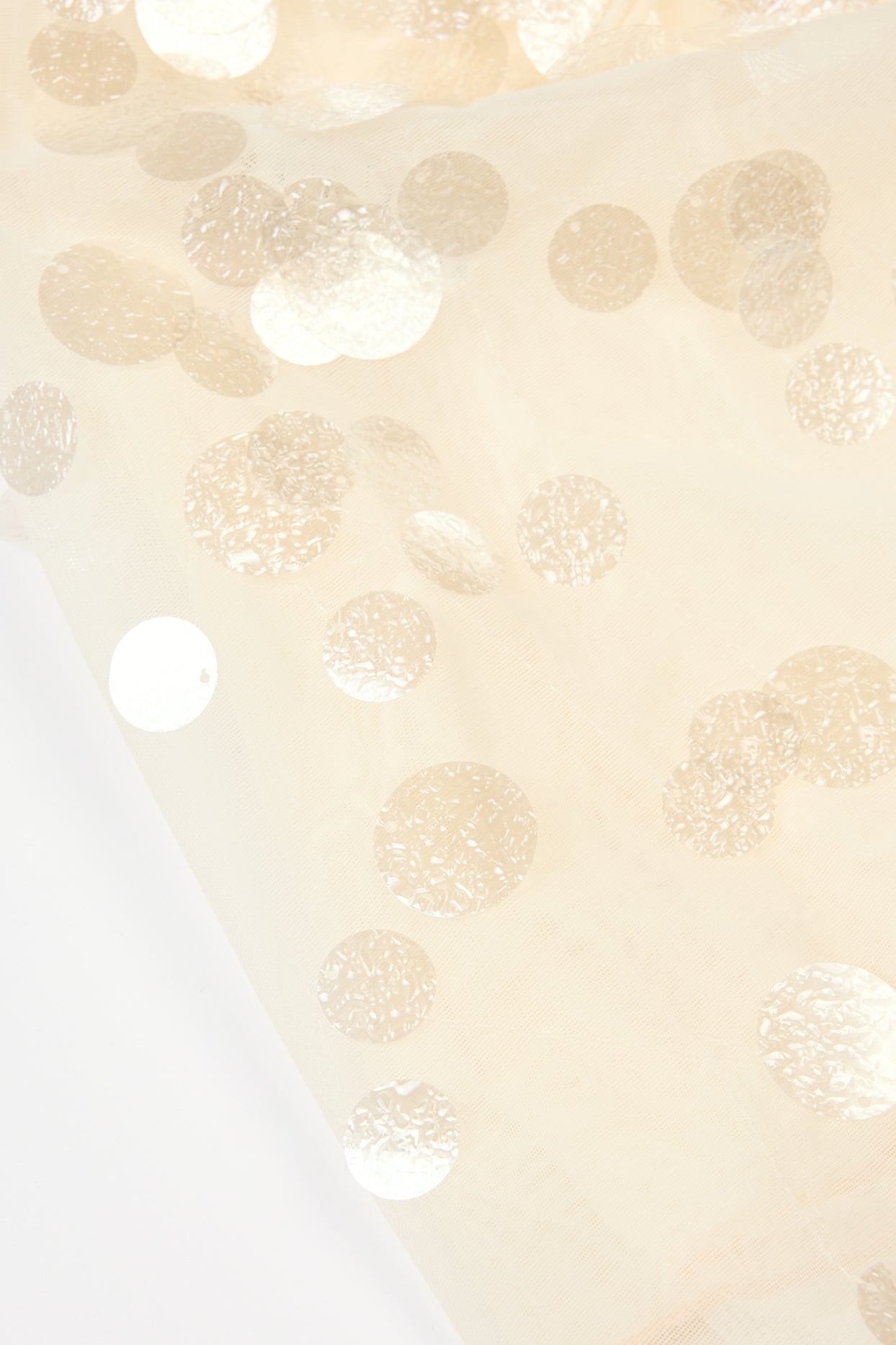 Embellished Mini Dress in Pearl - 7