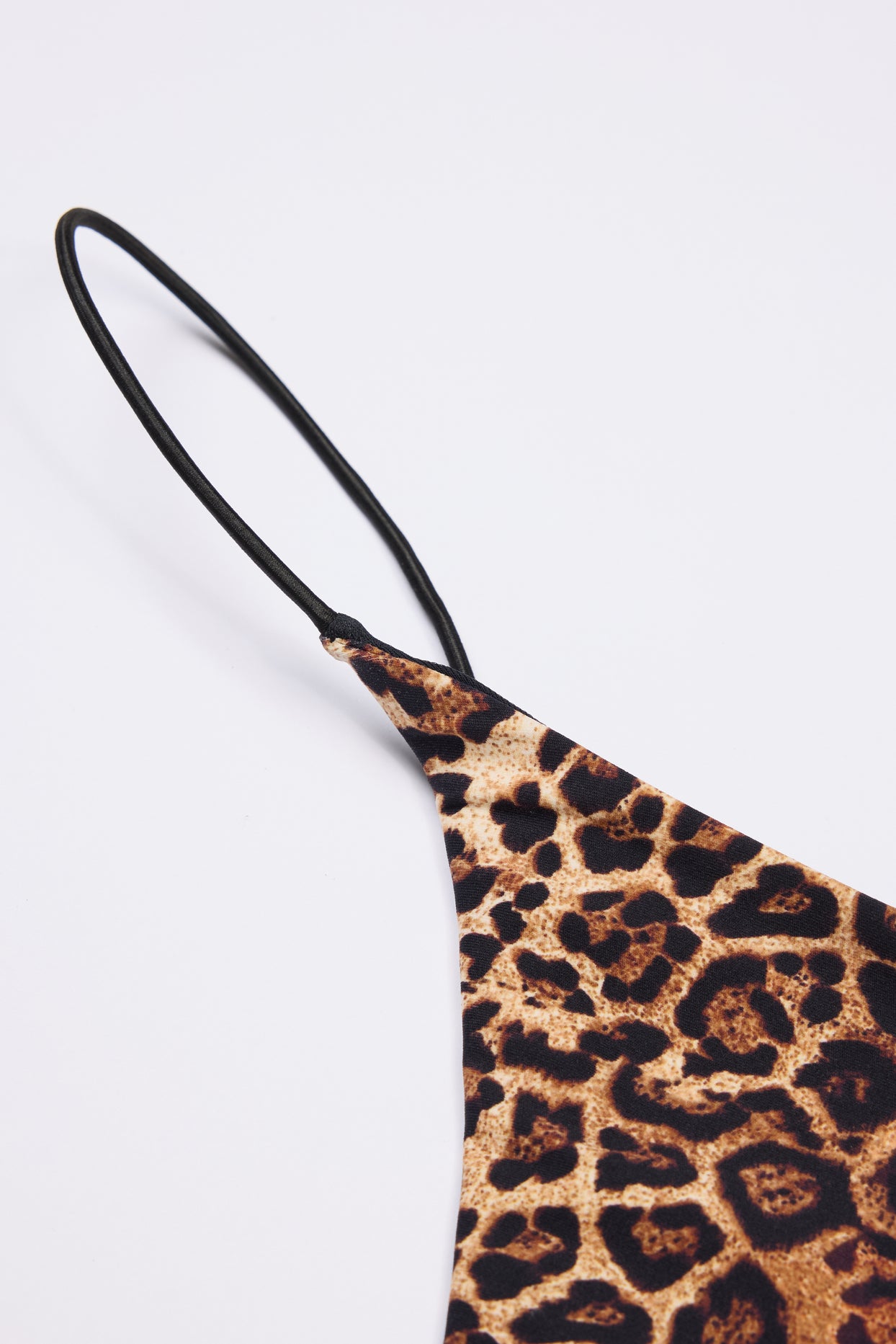 Thong Bikini Bottoms in Leopard Print - 6