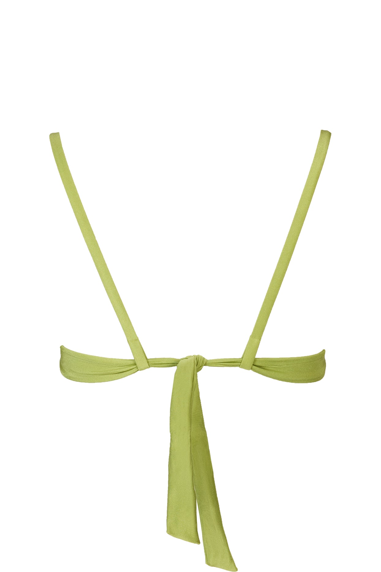 Underwired Bikini Top in Olive - 5