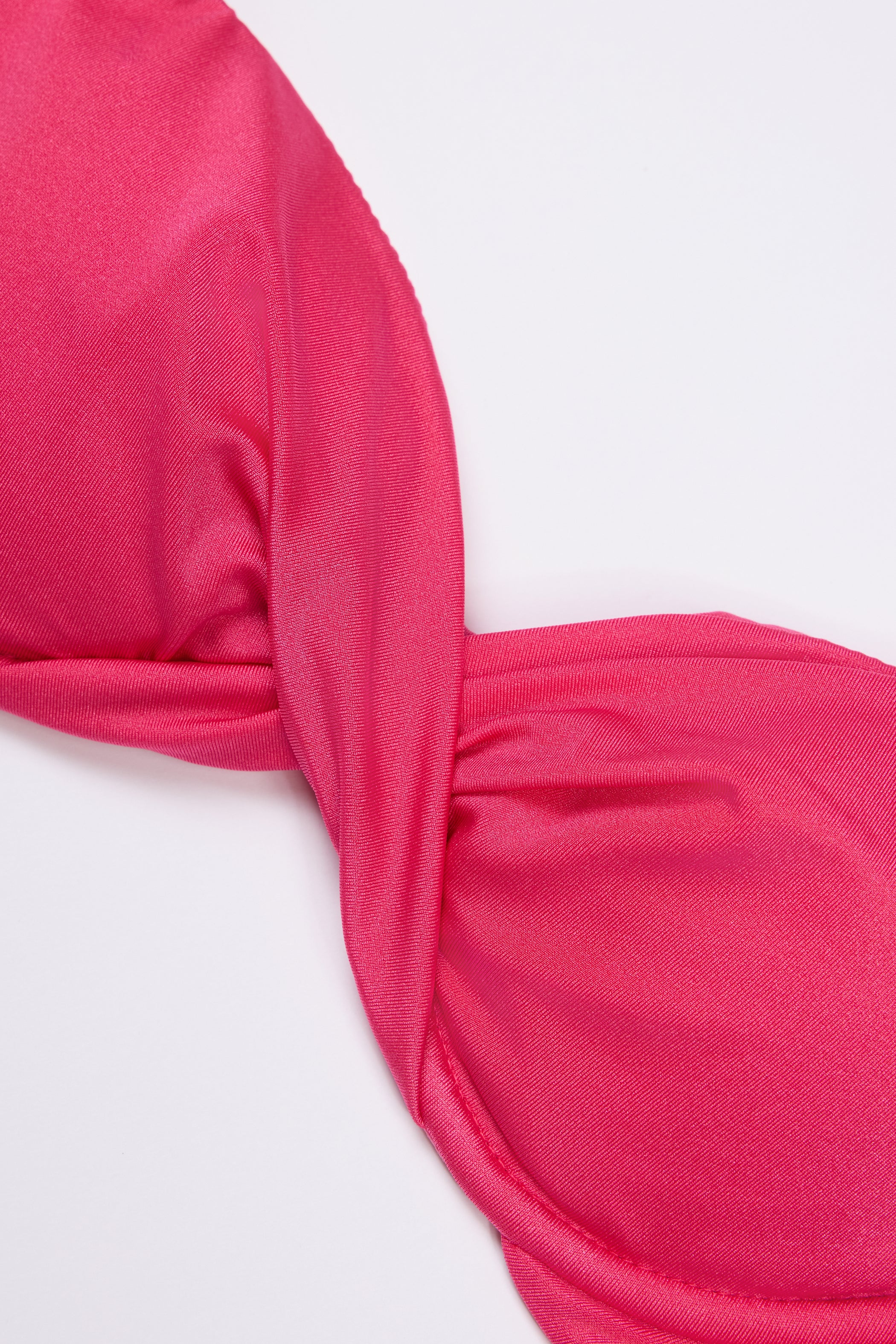 Underwired Bikini Top in Raspberry
