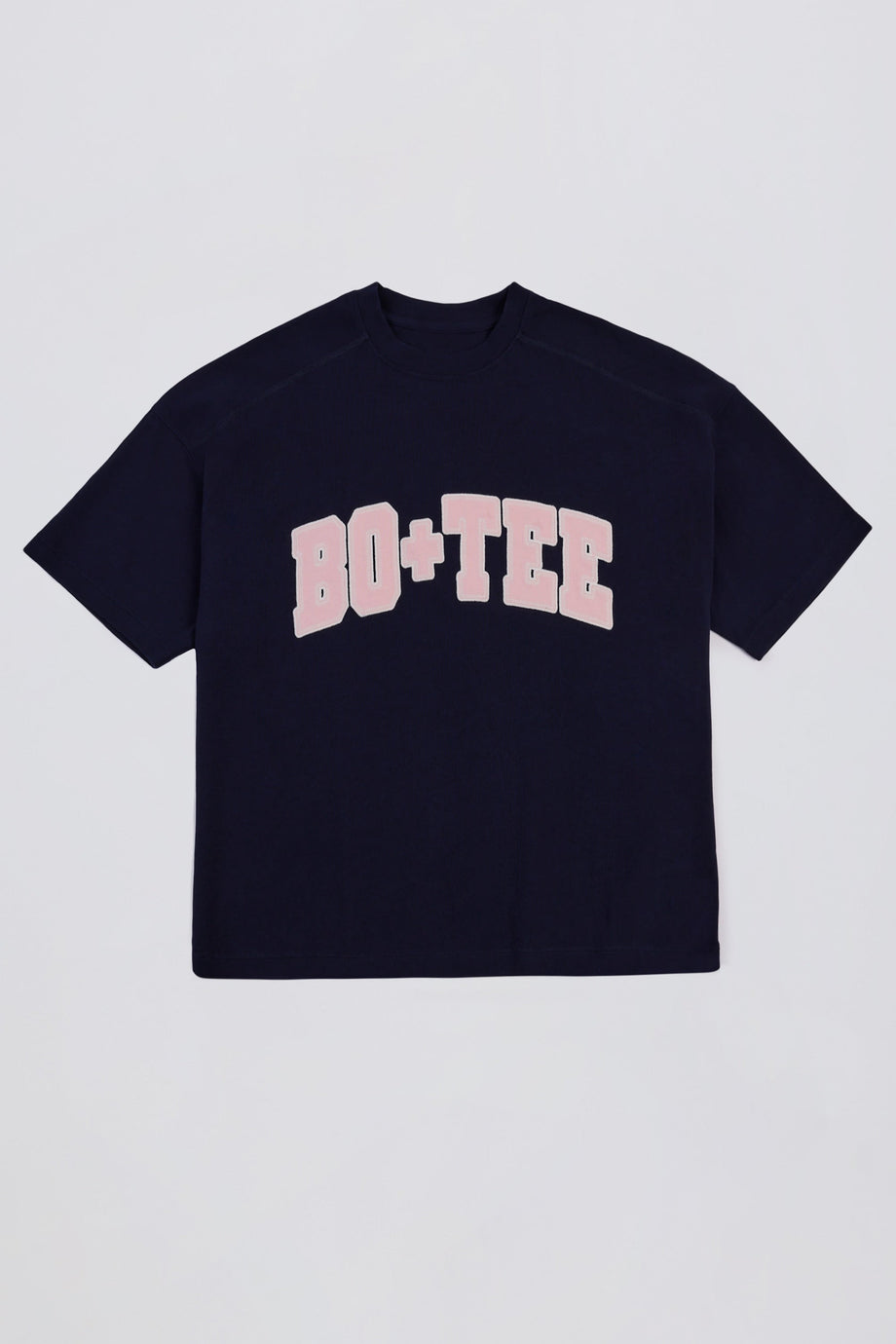 Oversized Cotton-Jersey T-Shirt in Classic Navy