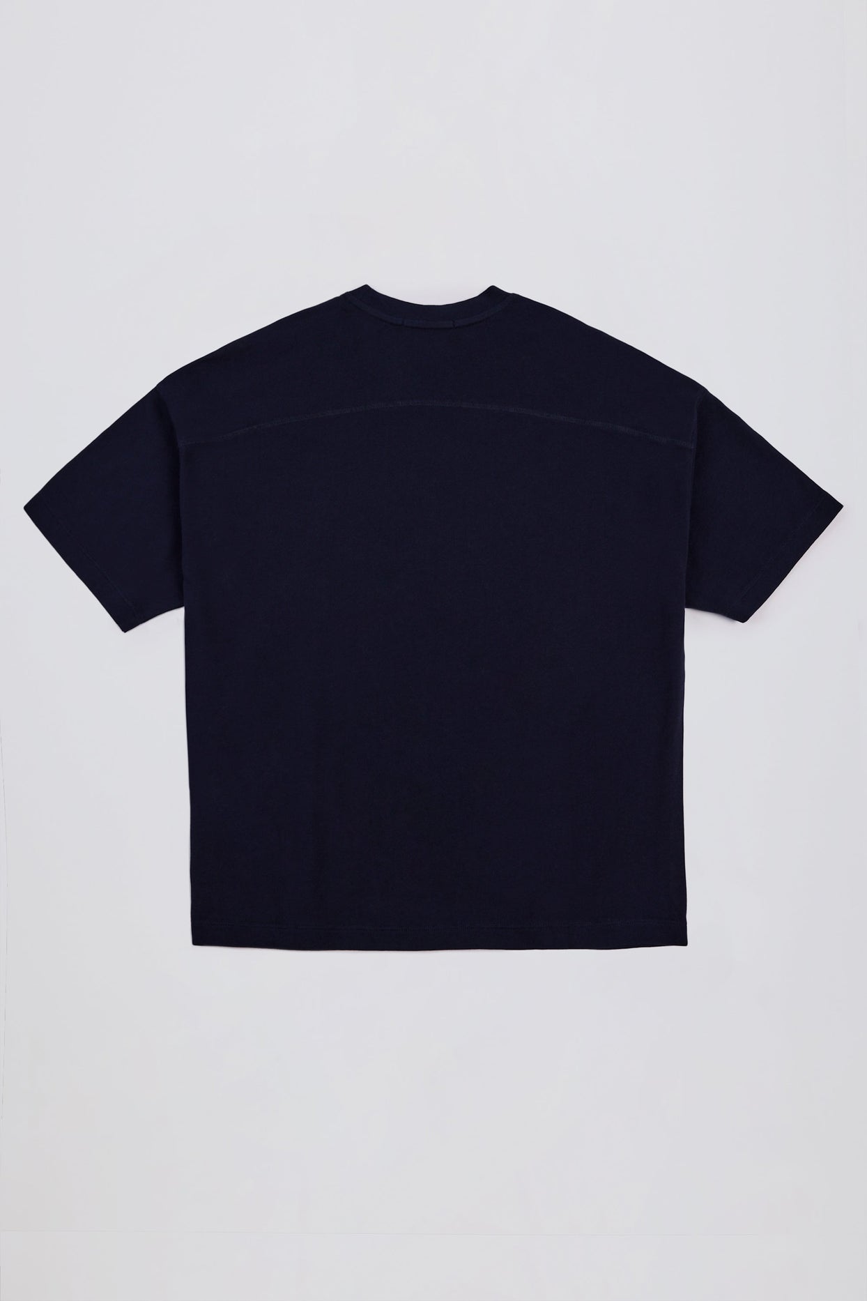 Oversized Cotton-Jersey T-Shirt in Classic Navy