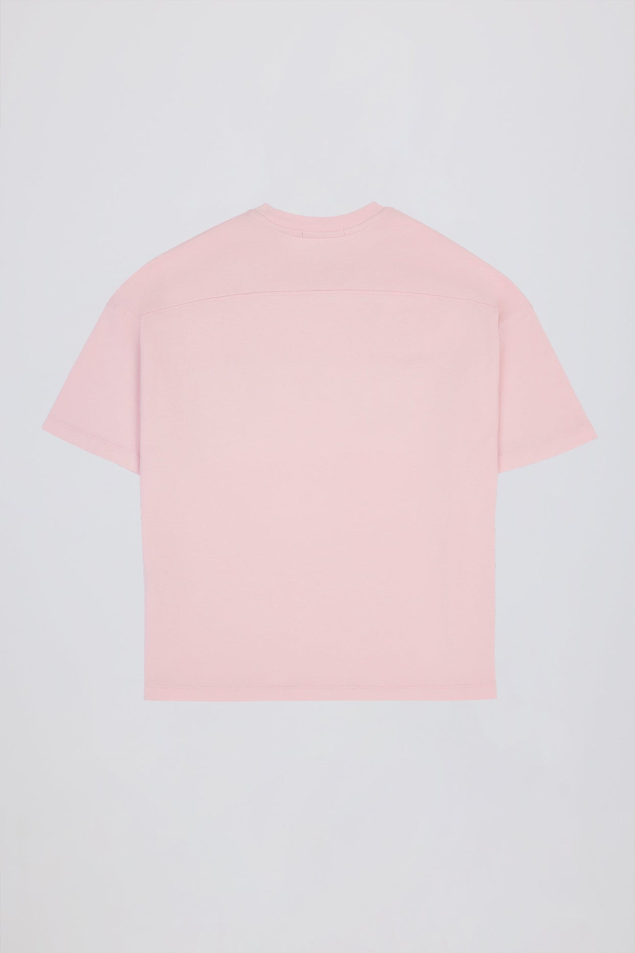 Oversized Cotton-Jersey T-Shirt in Powder Pink