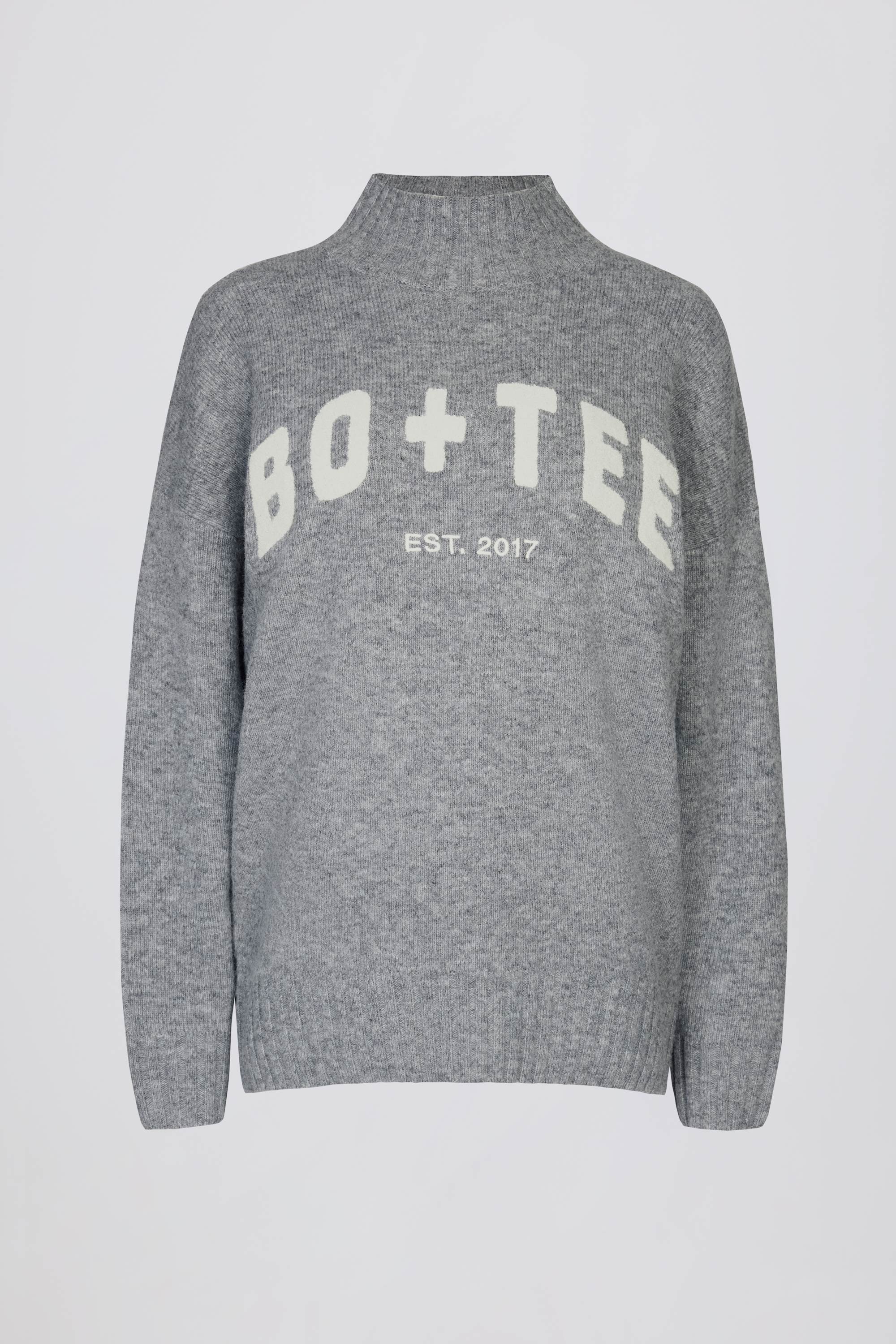 Soft Knit Oversized Jumper in Grey
