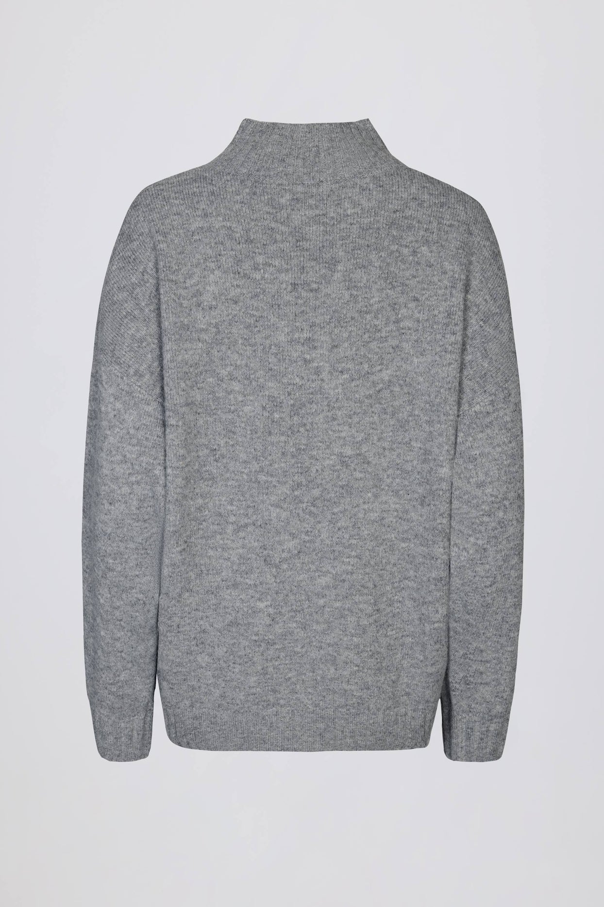 Oversized Knit Jumper in Grey