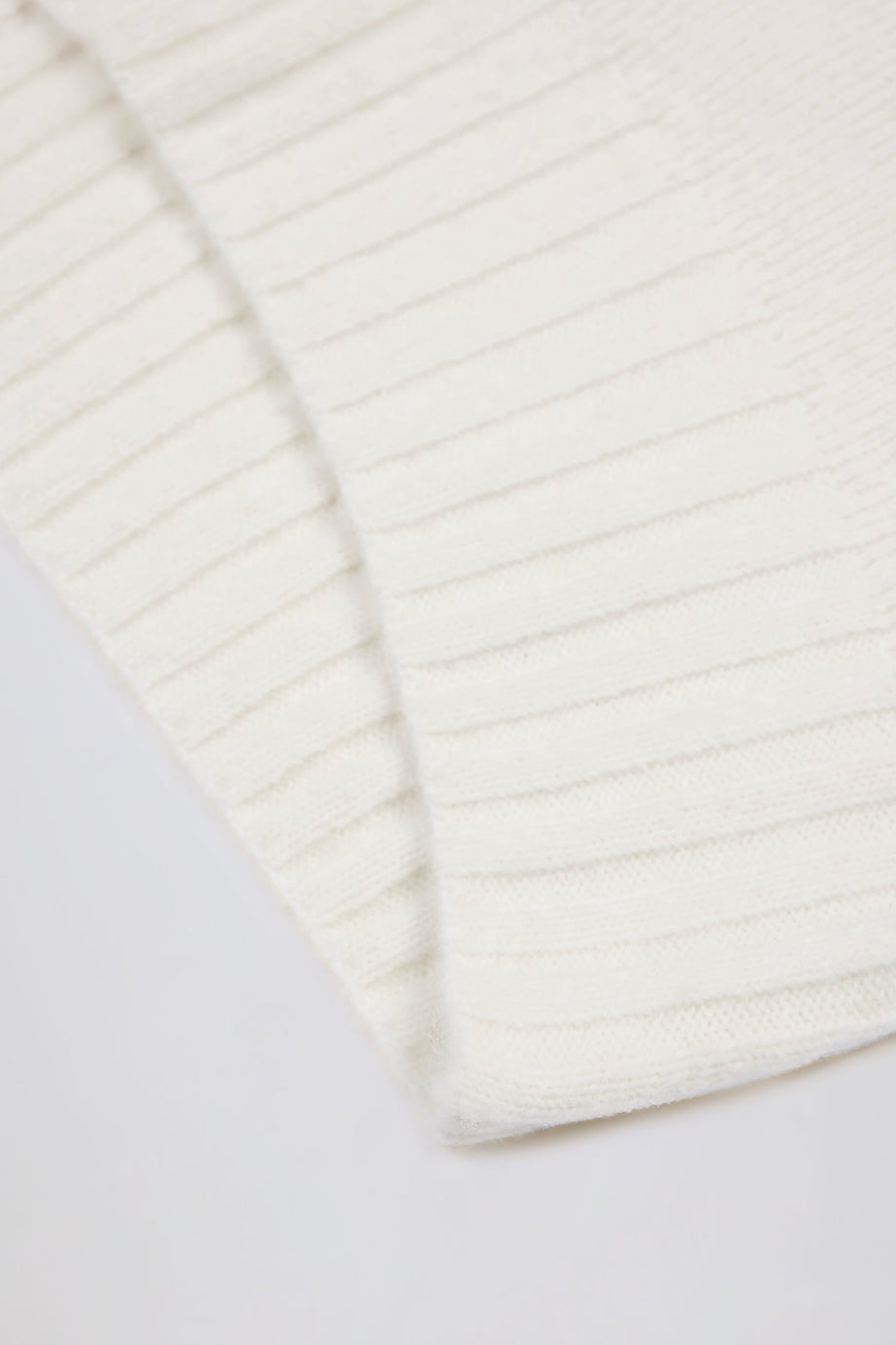 Oversized Knit Jumper in Ivory