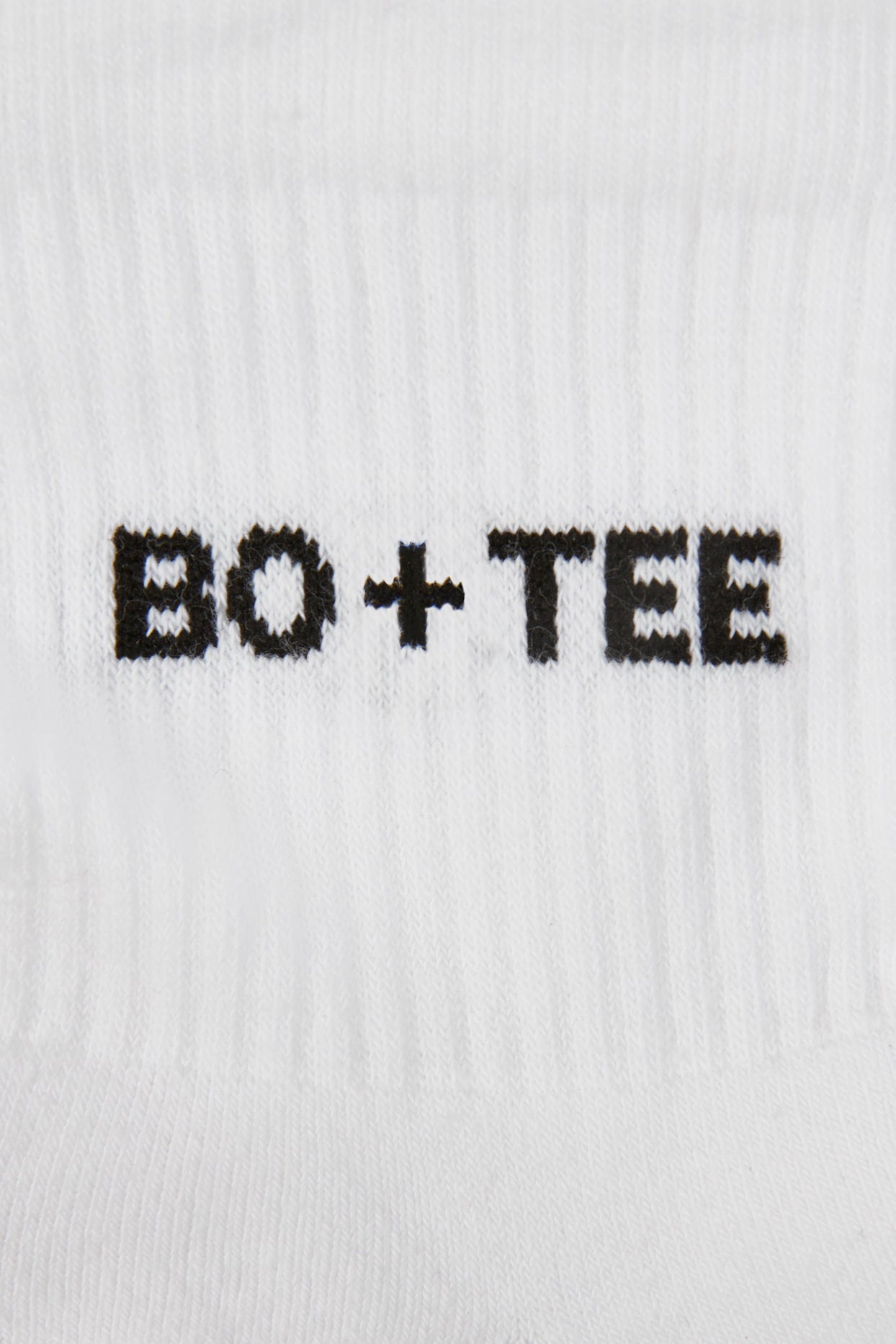 Ribbed Crew Sock Bundle in White