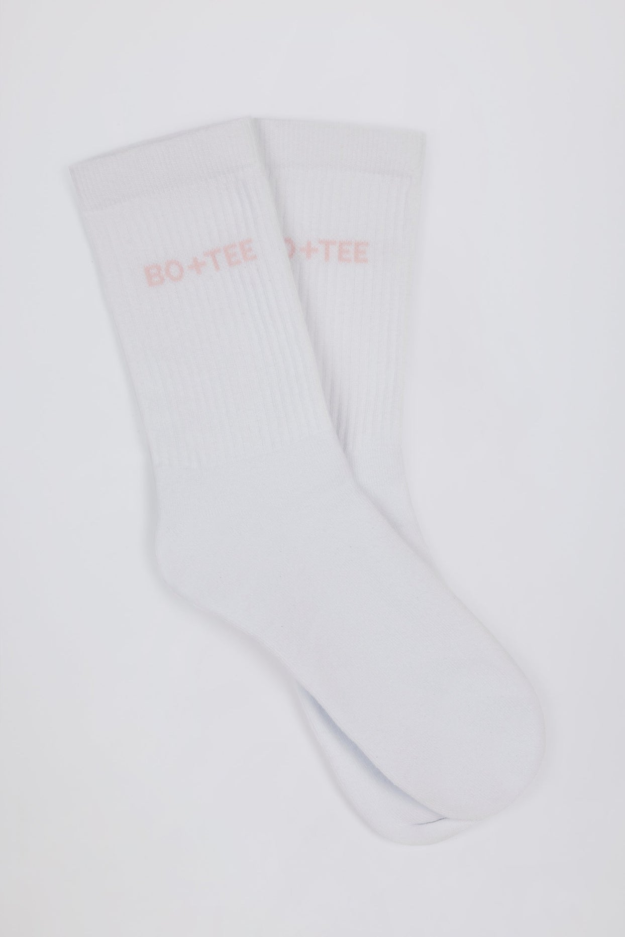 Ribbed Crew Sock Bundle in Pink/Navy/Burgundy