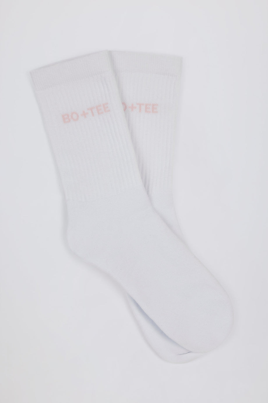 Ribbed Crew Sock Bundle in Pink/Navy/Burgundy