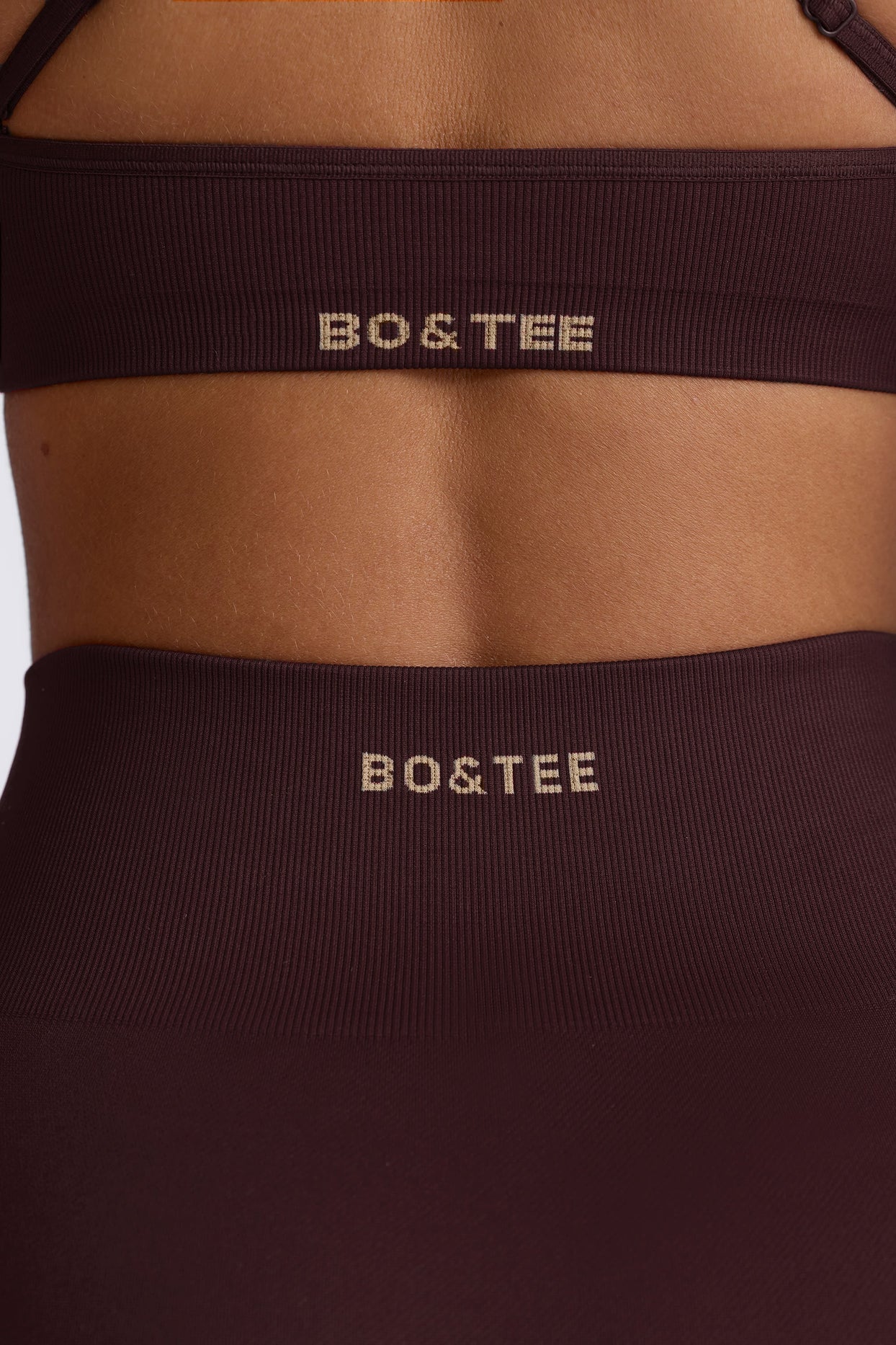 Super Sculpt Seamless High-Waist Leggings in Chocolate