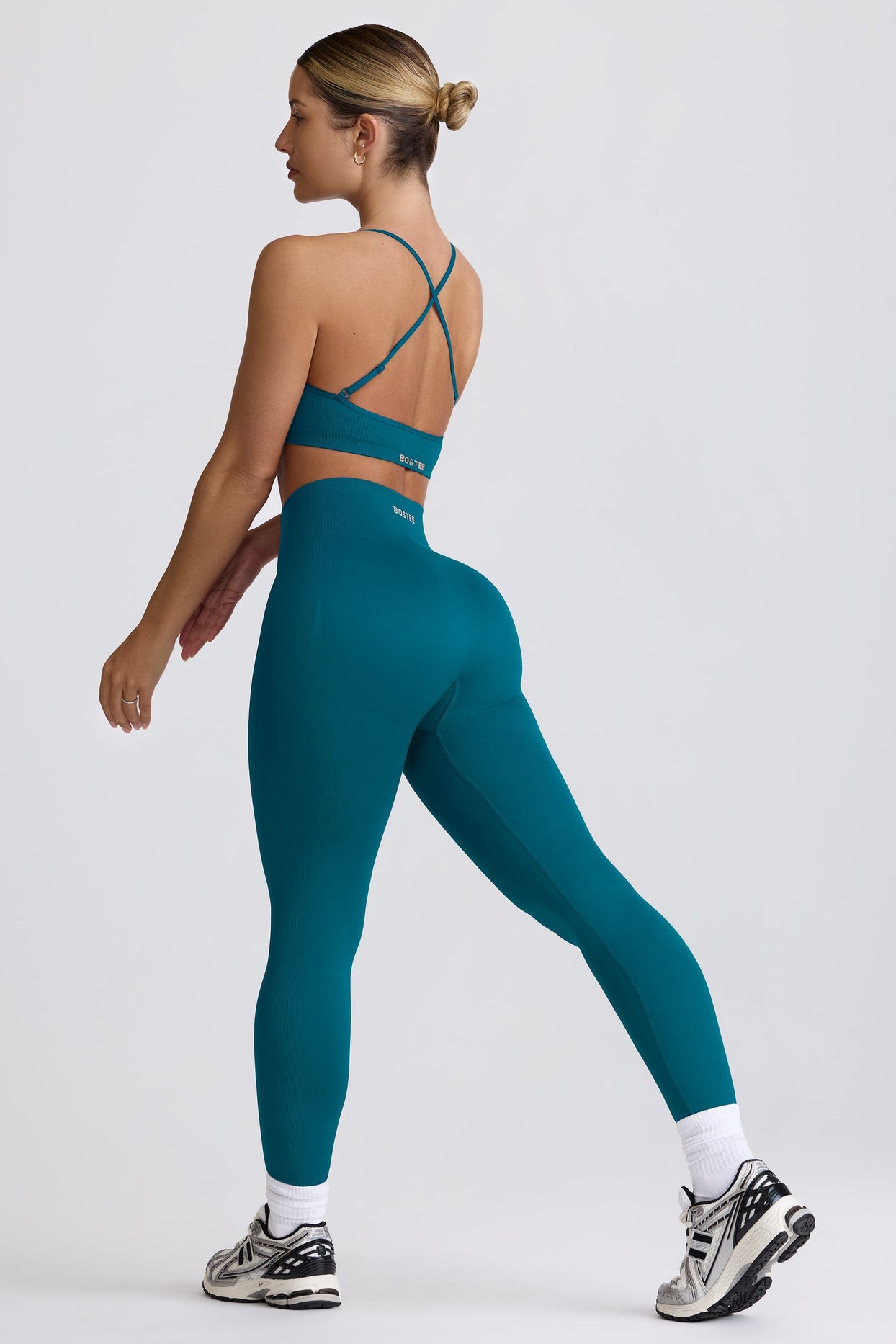 Super Sculpt Seamless High-Waist Leggings in Teal