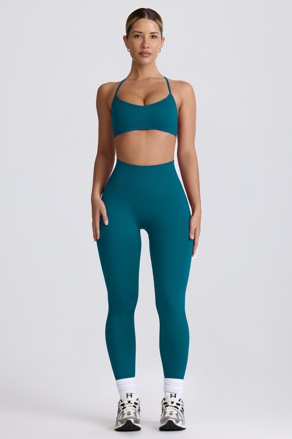 Super Sculpt Seamless High-Waist Leggings in Teal