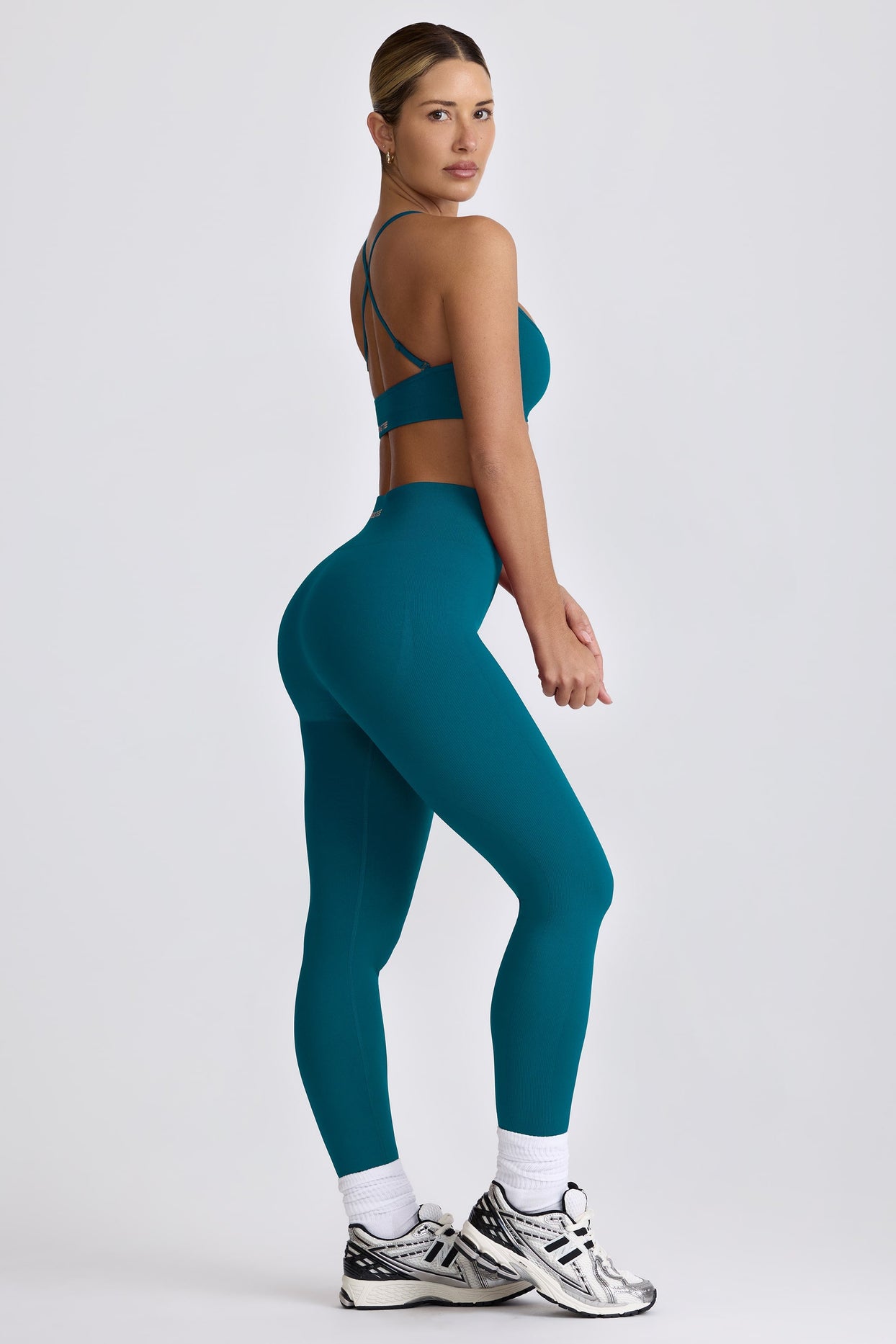 Super Sculpt Seamless High-Waist Leggings in Teal