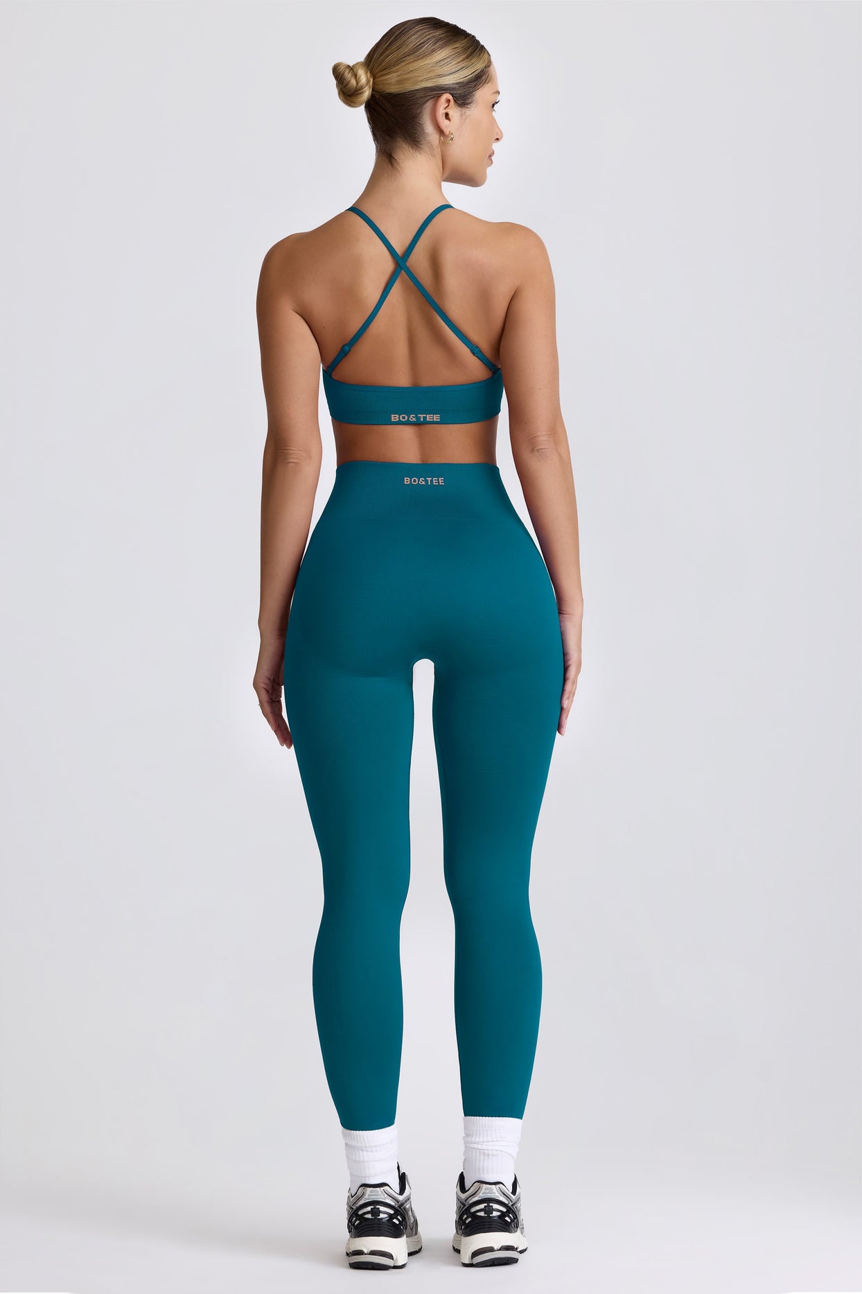 Super Sculpt Seamless High-Waist Leggings in Teal