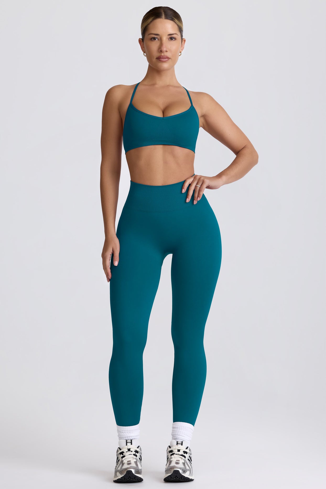 Super Sculpt Seamless High-Waist Leggings in Teal