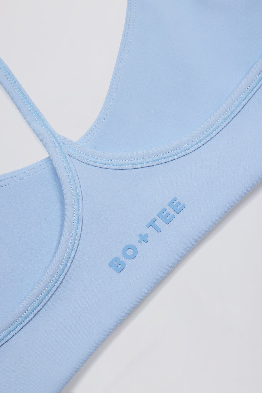 Soft Active Racerback Sports Bra in Sky