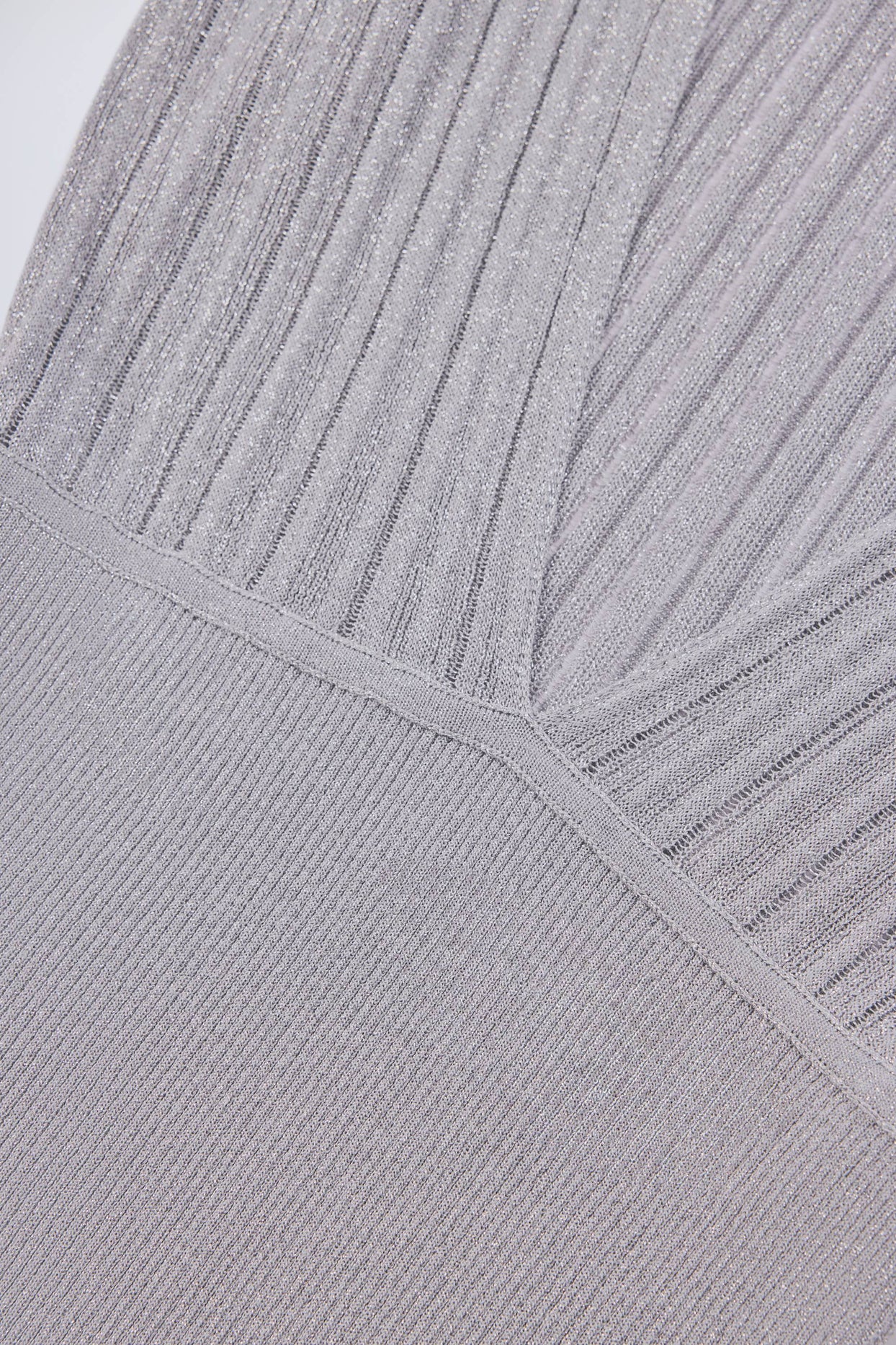 Backless Halterneck Maxi Dress in Silver