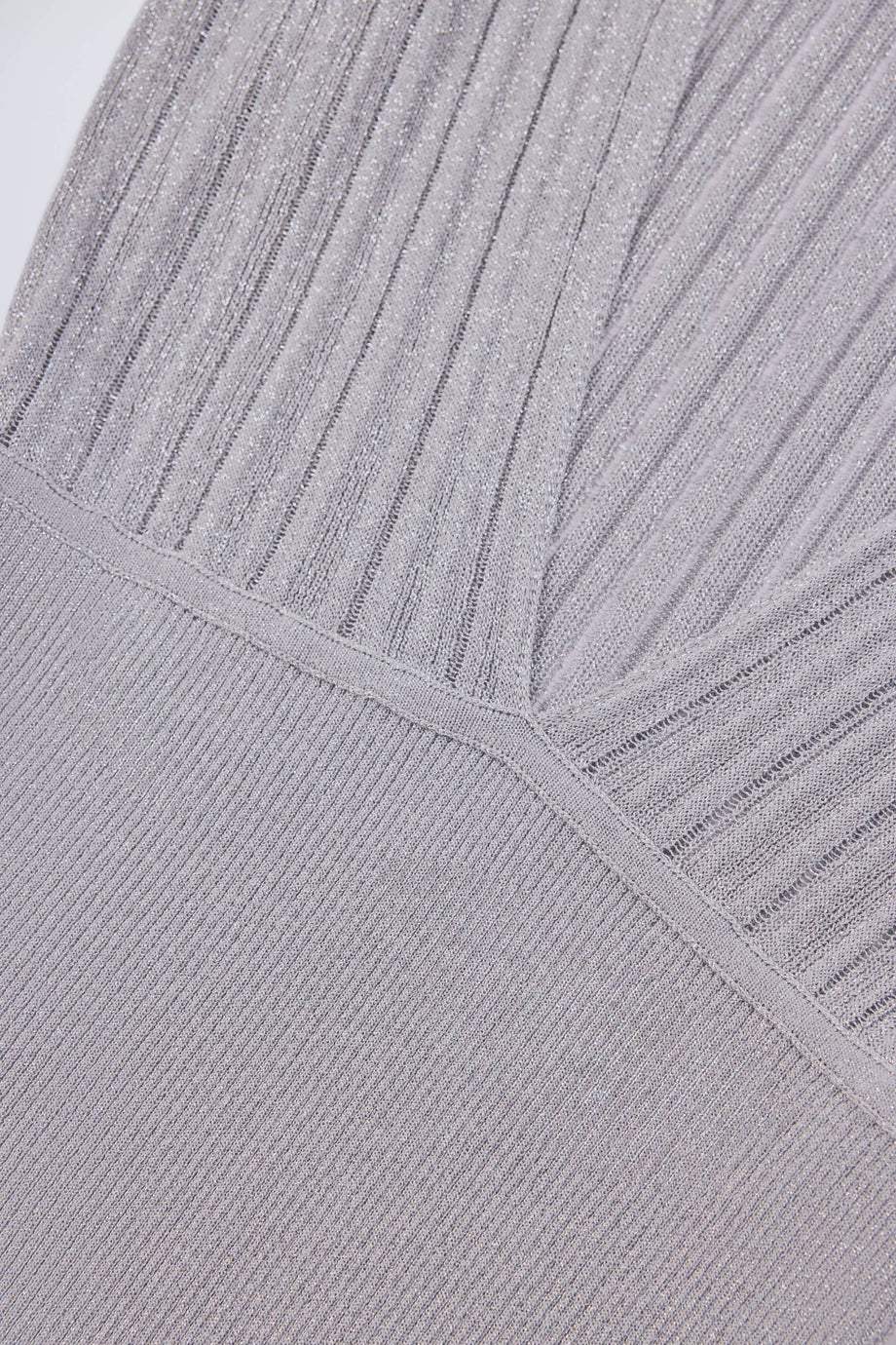 Backless Halterneck Maxi Dress in Silver