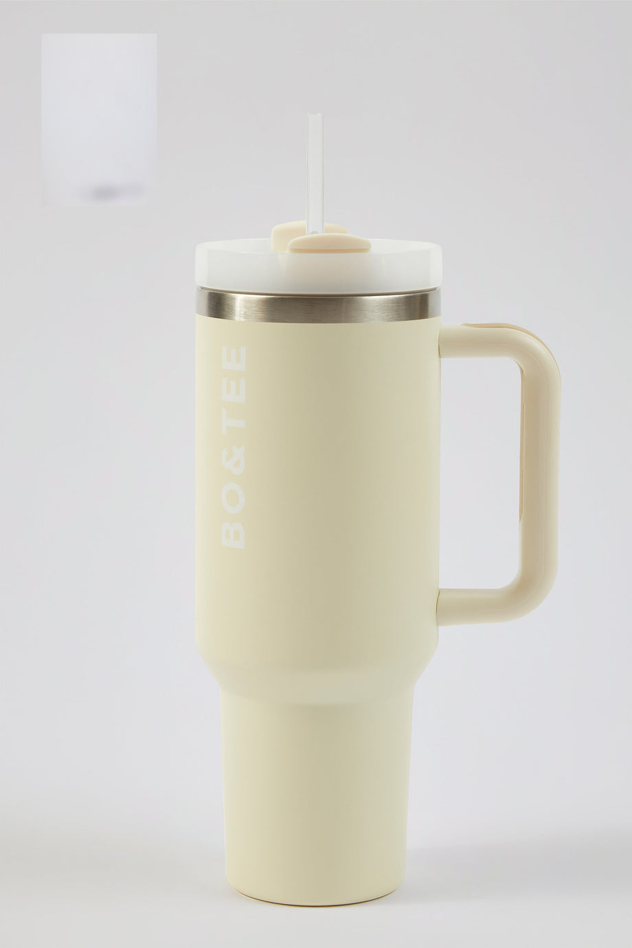 Stainless Steel Water Bottle in Cream
