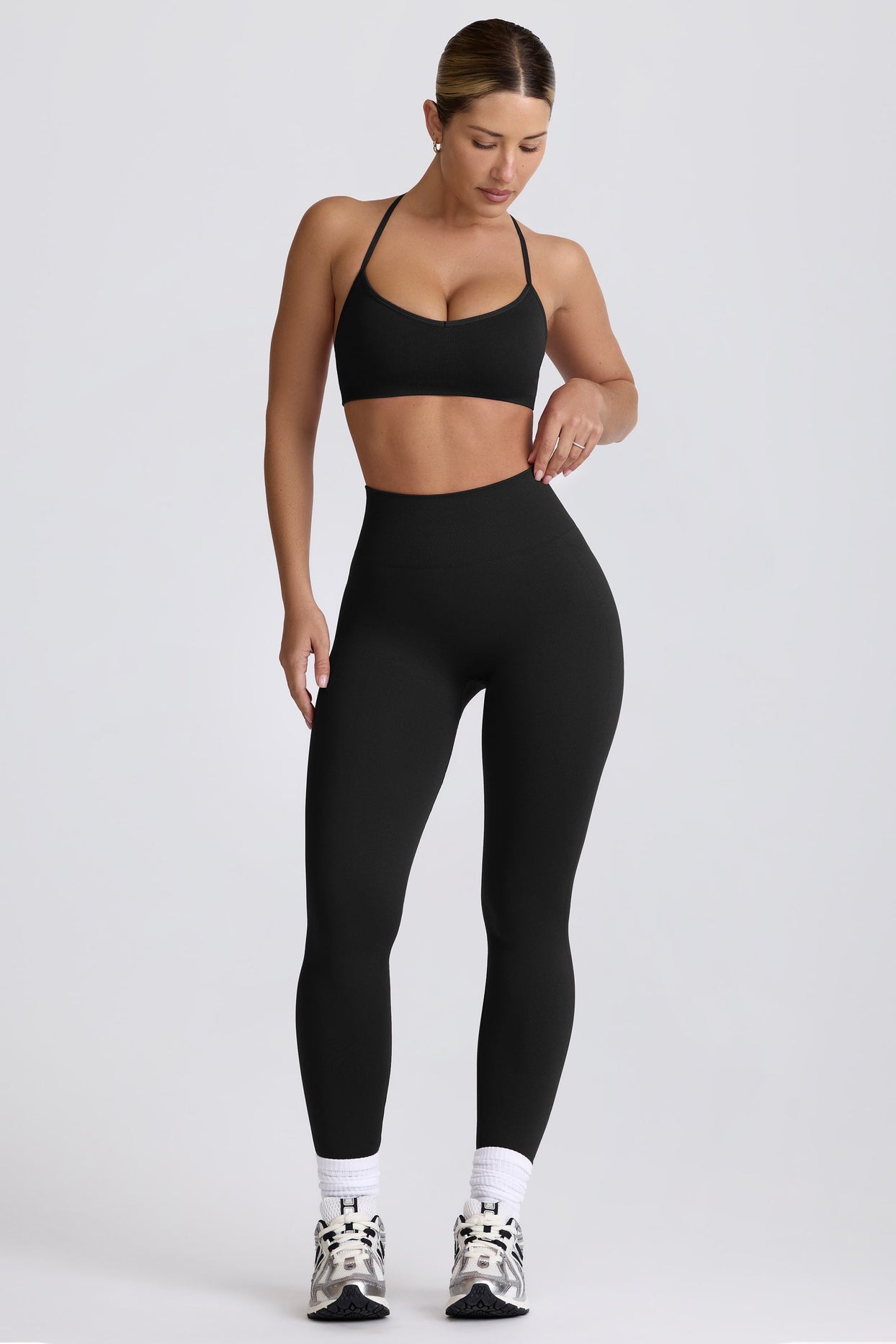 Super Sculpt Seamless Leggings in Black