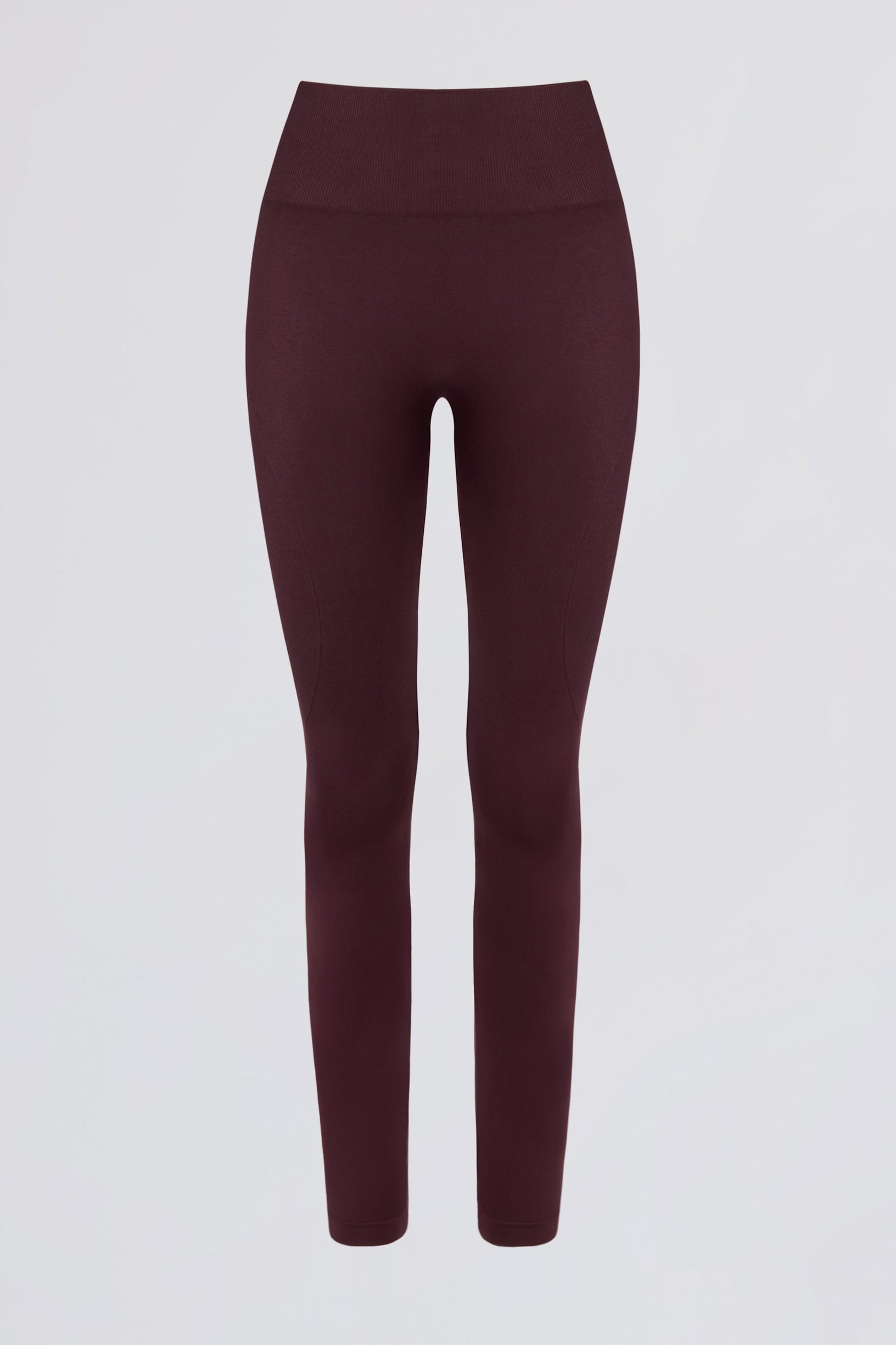 Super Sculpt Seamless High-Waist Leggings in Burgundy - 1