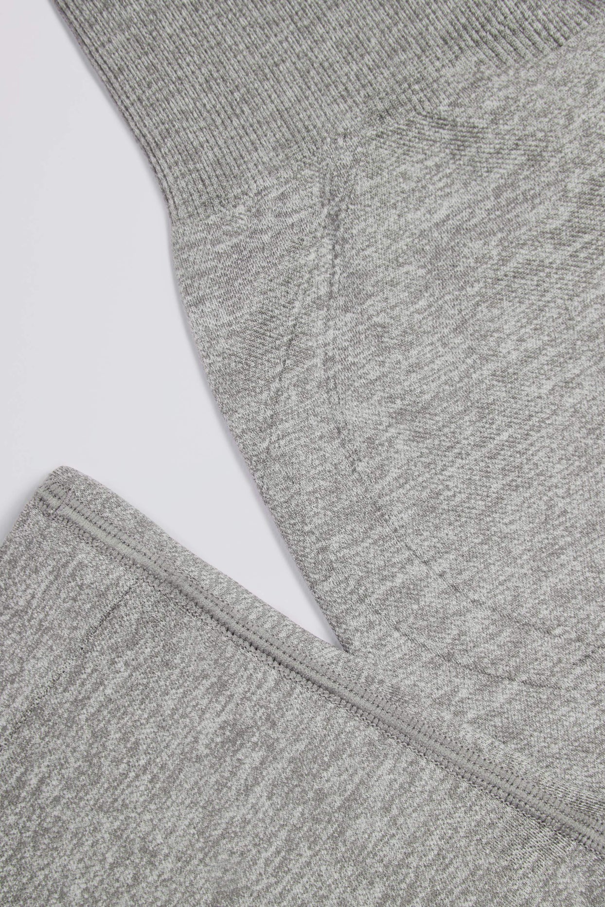 Super Sculpt Seamless High-Waist Leggings in Grey Marl