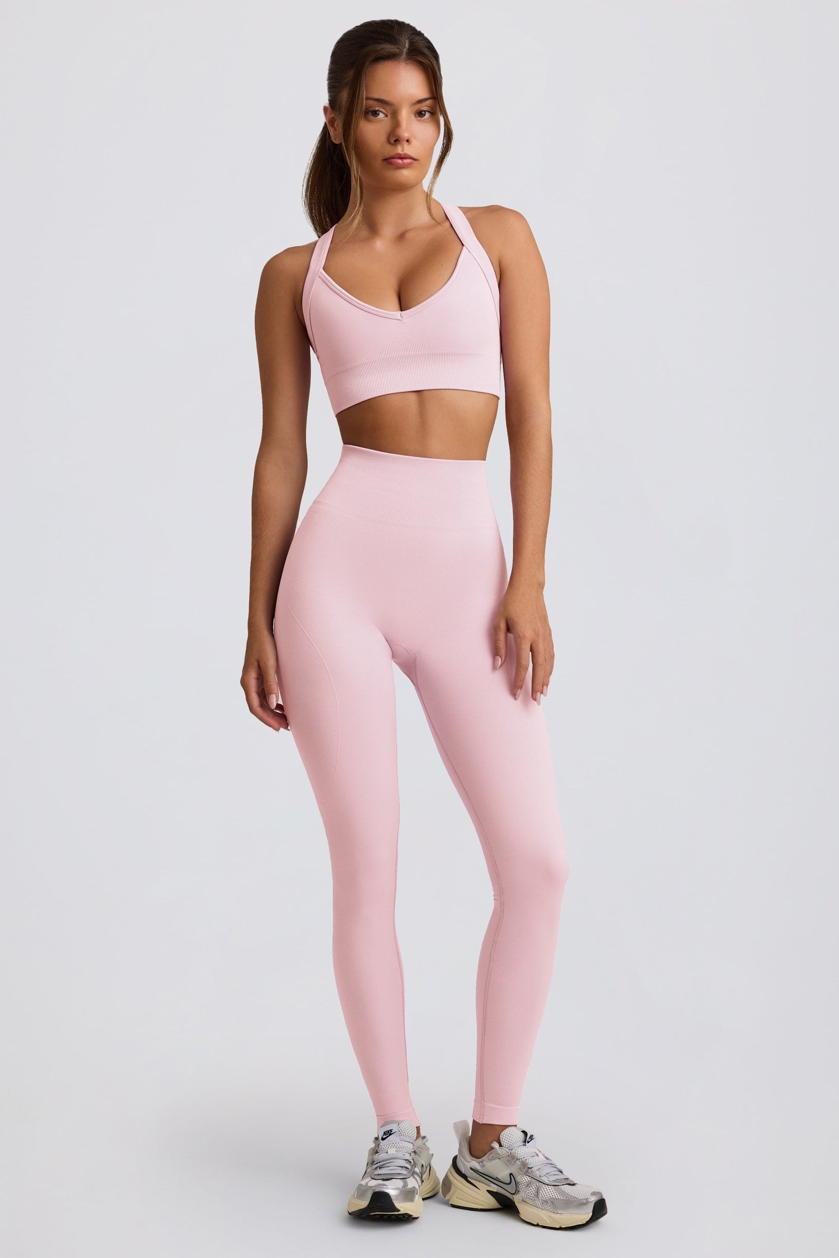 Super Sculpt Seamless High-Waist Leggings in Soft Pink - 2