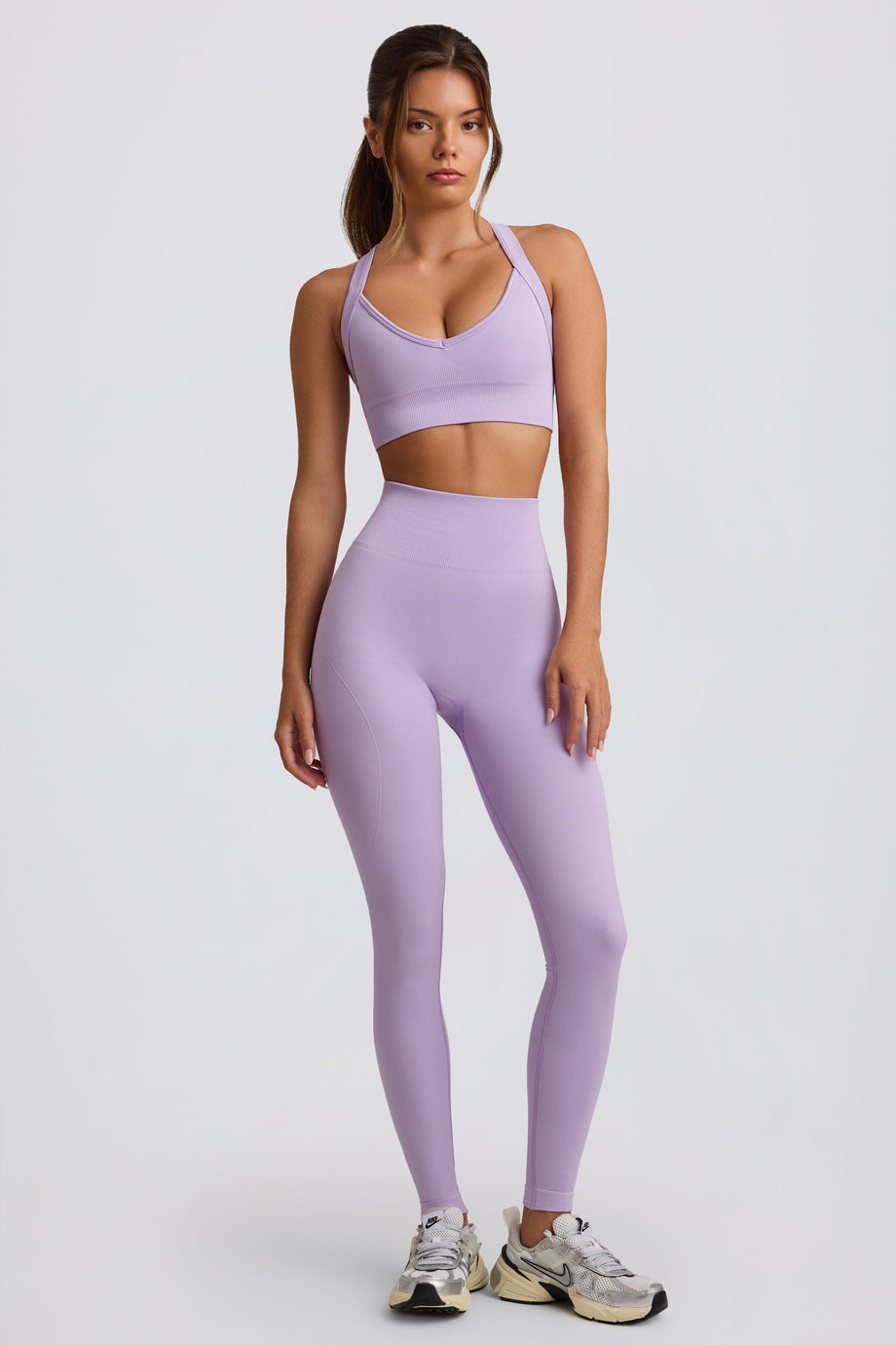 Super Sculpt Seamless High-Waist Leggings in Soft Lilac