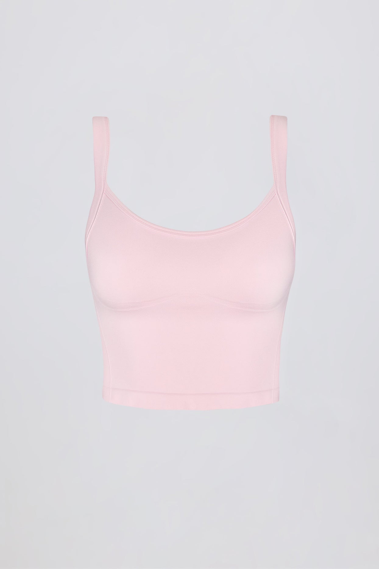 Super Sculpt Seamless Longline Camisole Top in Powder Pink