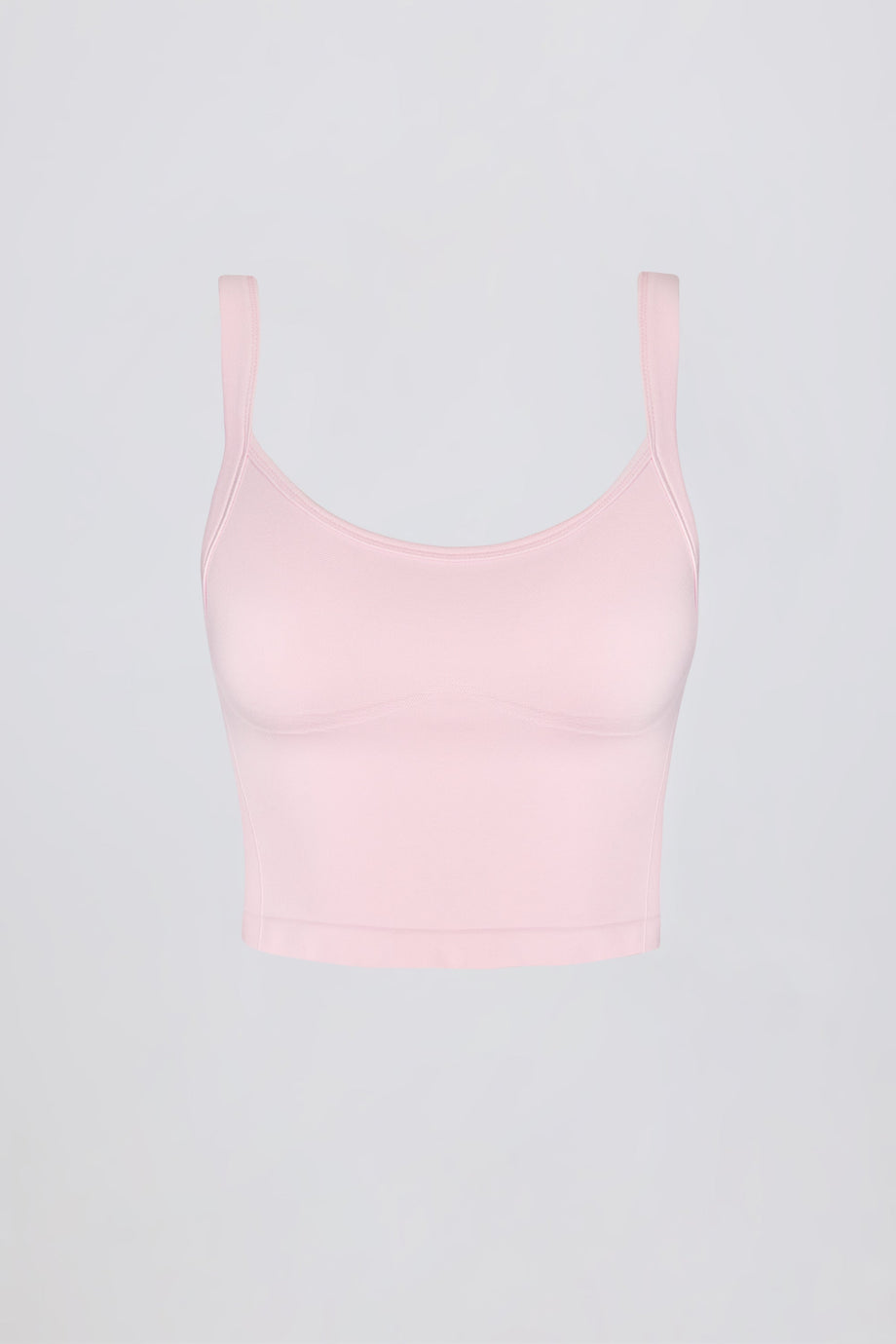 Super Sculpt Seamless Longline Camisole Top in Powder Pink