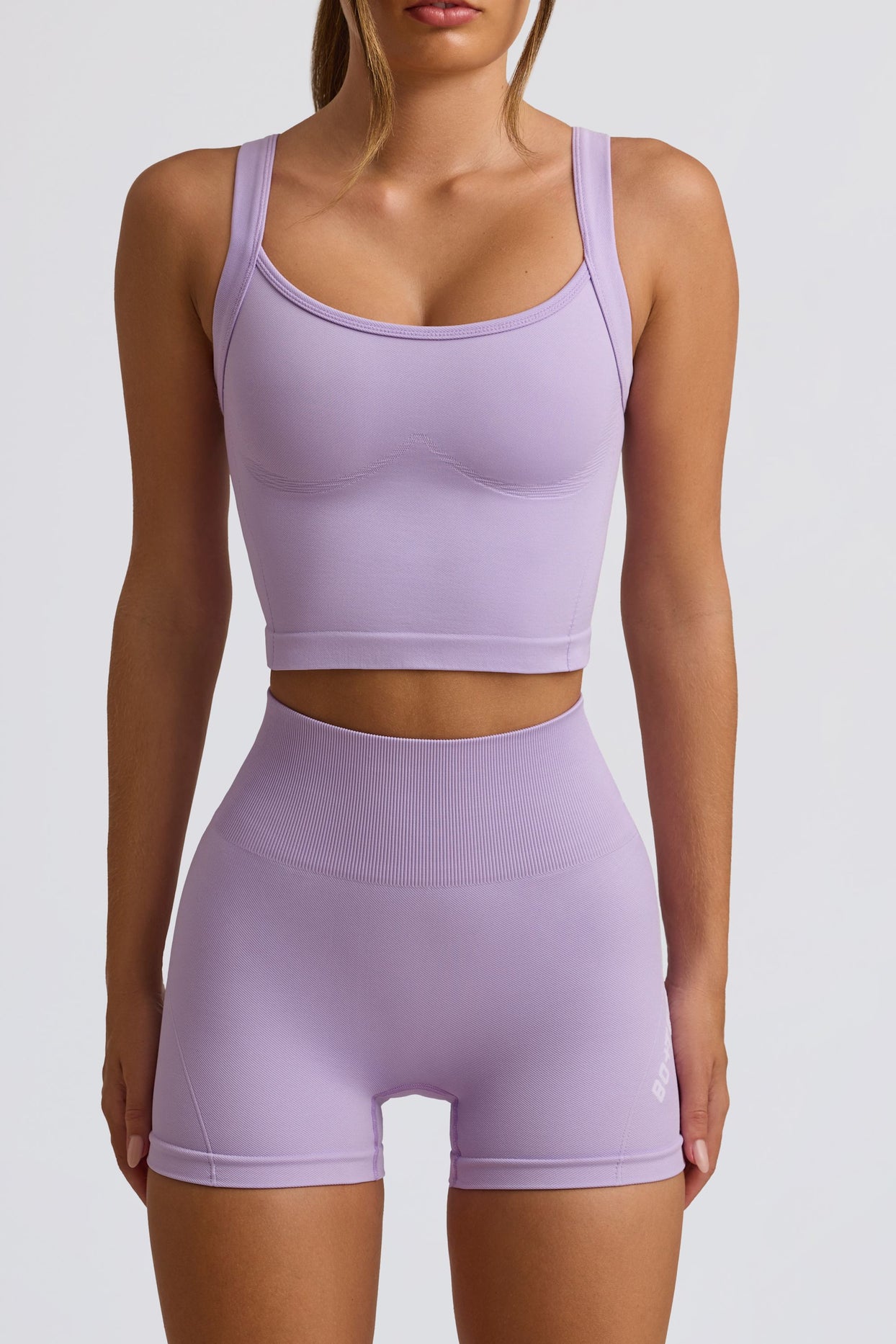 Super Sculpt Seamless Longline Camisole Top in Soft Lilac