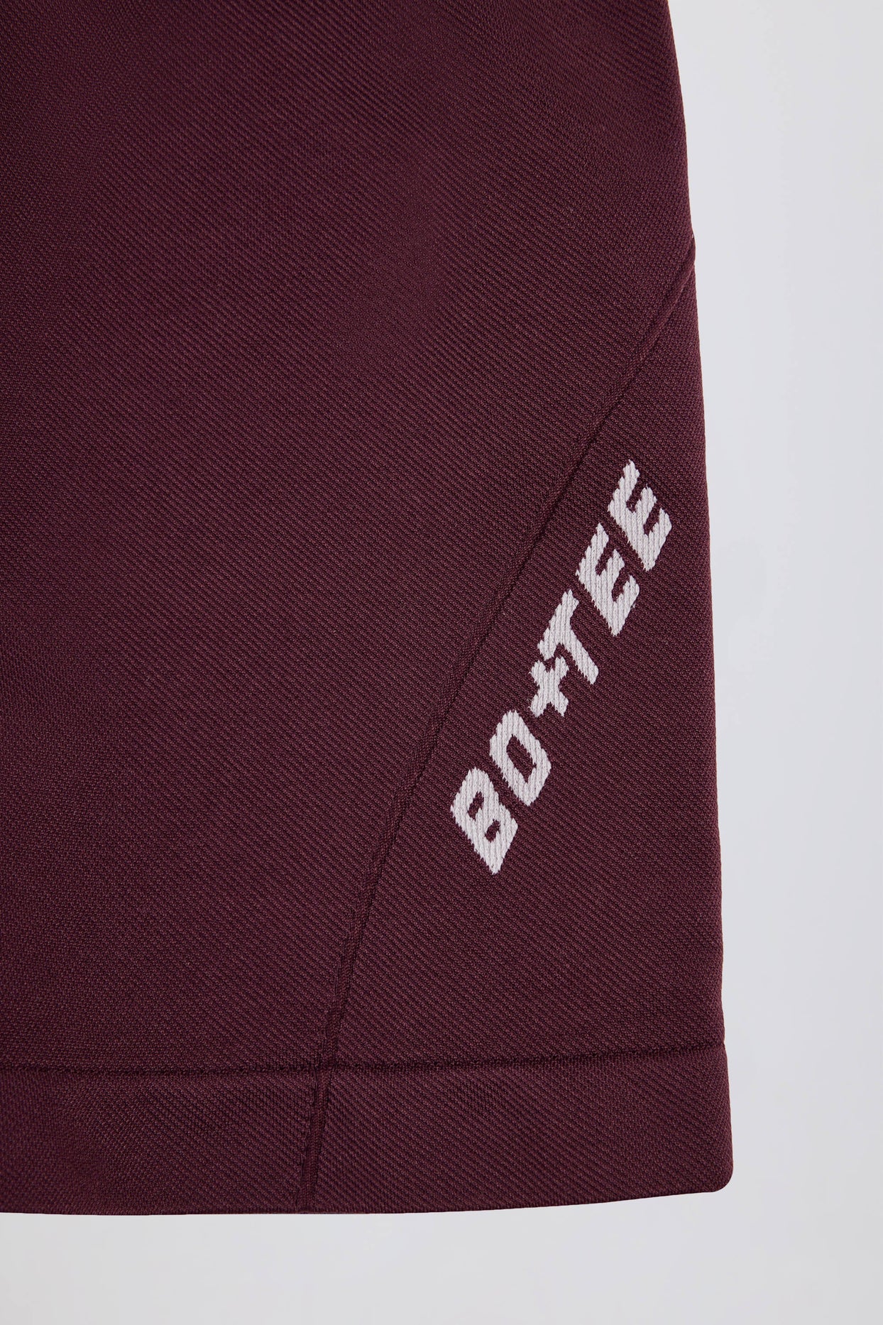 Super Sculpt Seamless Mini Shorts in Burgundy