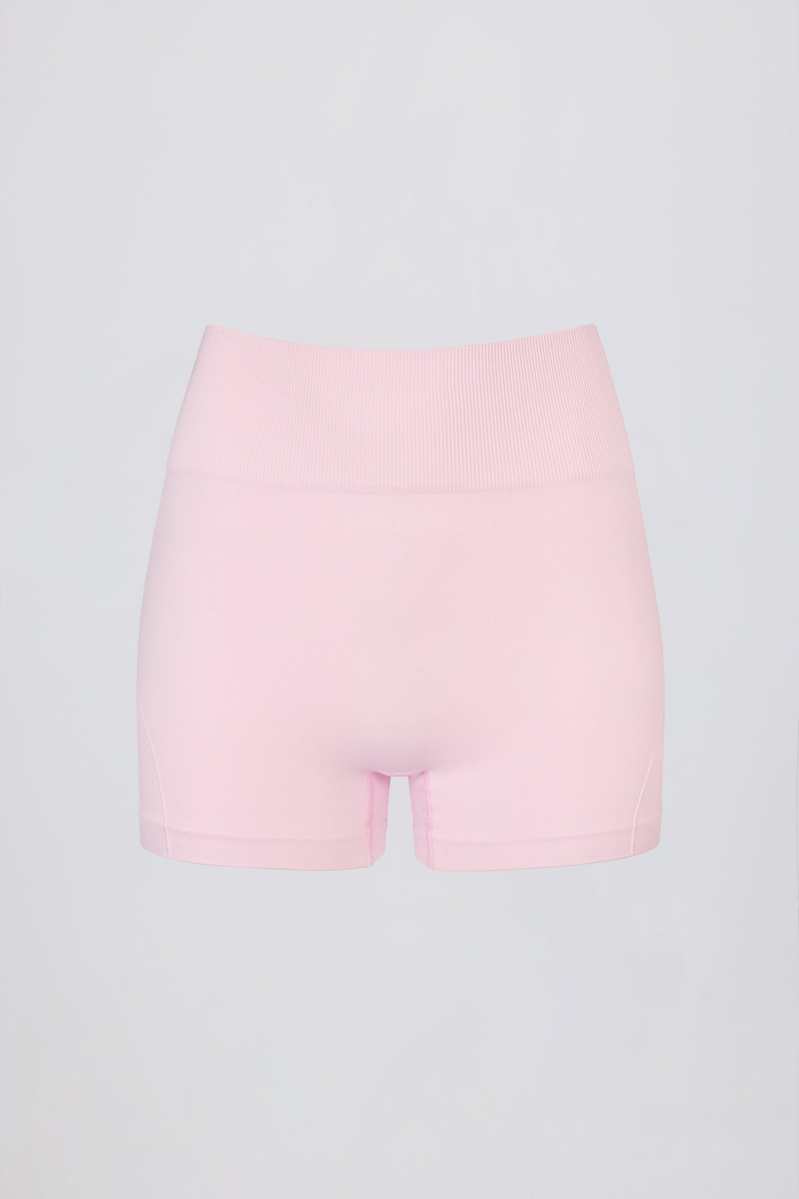 Super Sculpt Seamless Mini Shorts in Soft Pink - 1