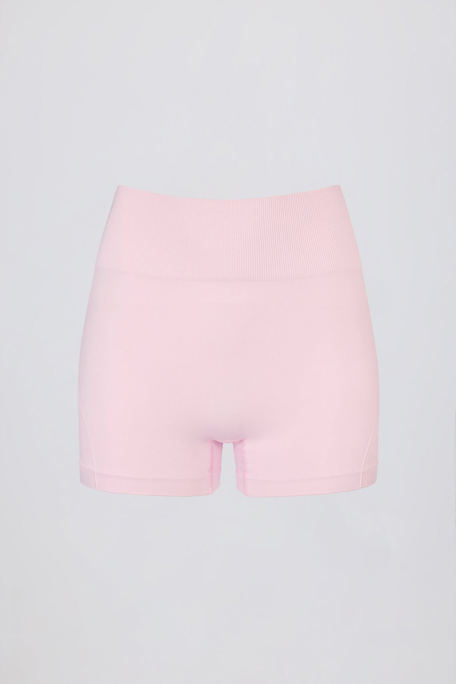 Super Sculpt Seamless Mini Shorts in Powder Pink