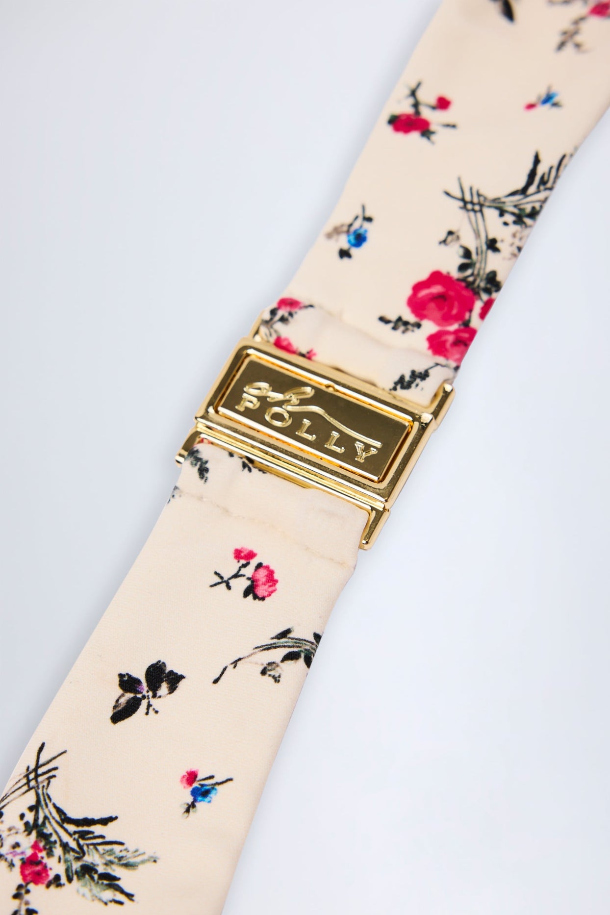 Underwired Balconette Bikini Top in Red Floral Print