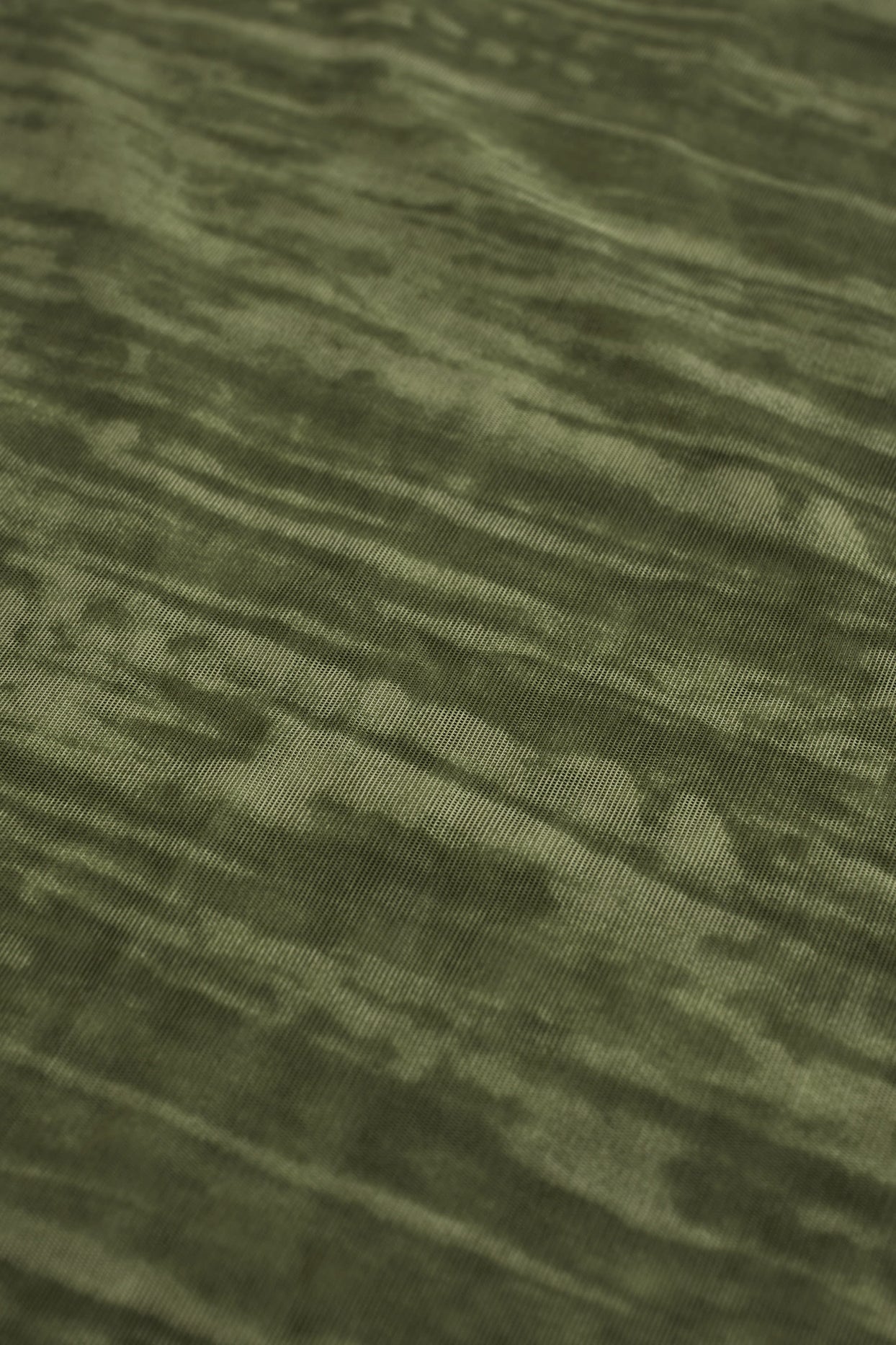 Headscarf in Green Print