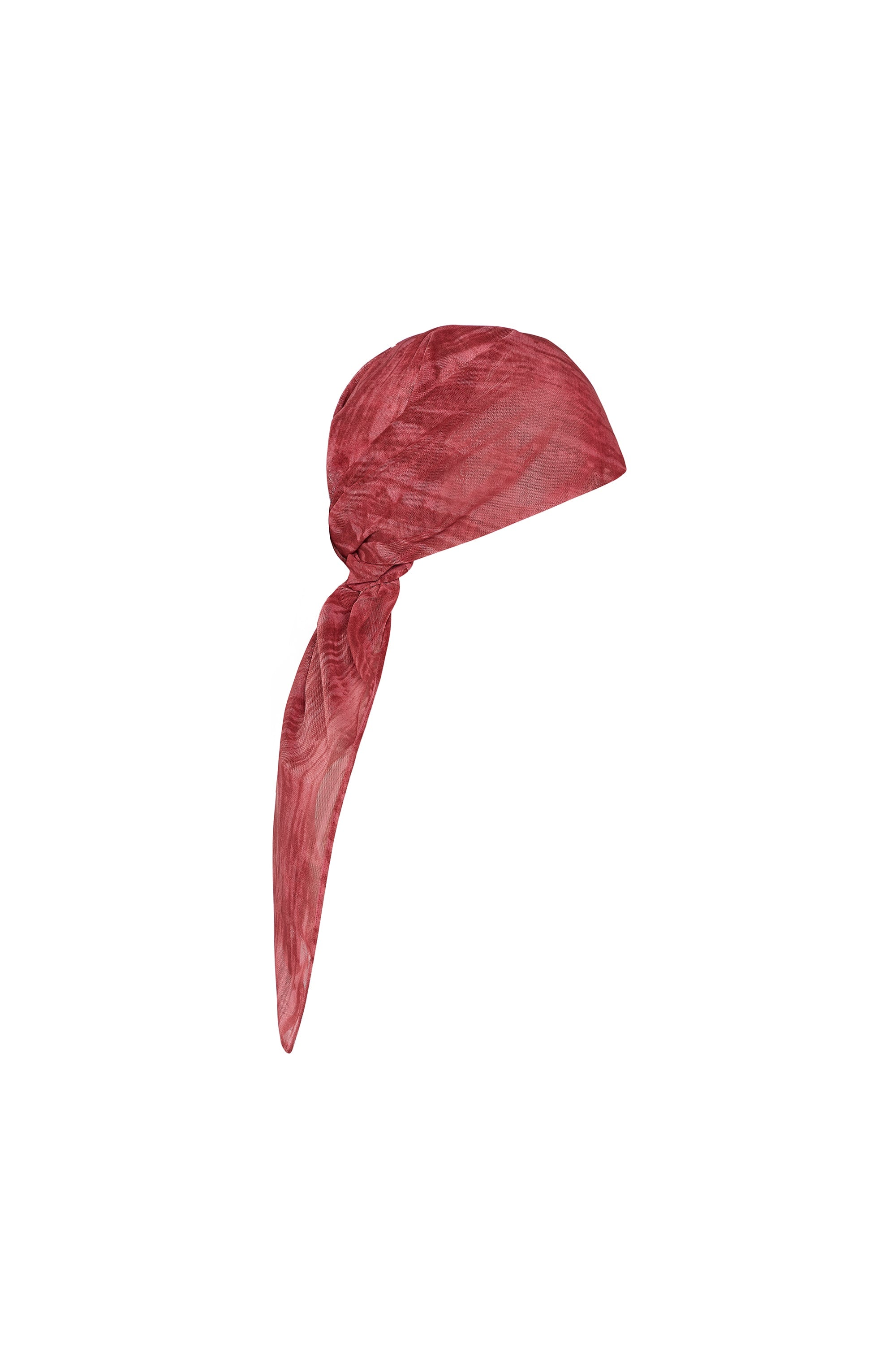 Headscarf in Red Print